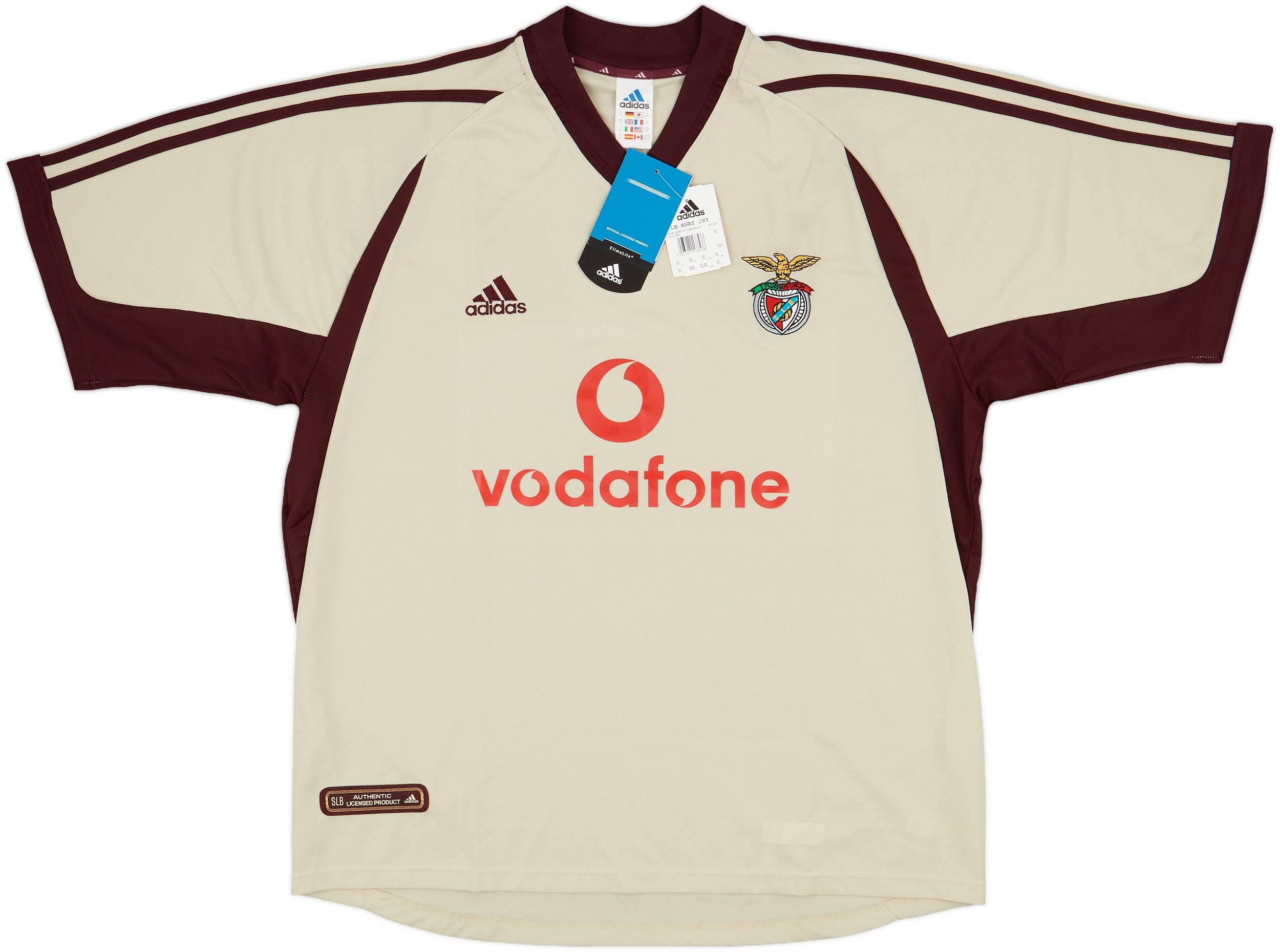 2001-02 Benfica Away Shirt (XL)