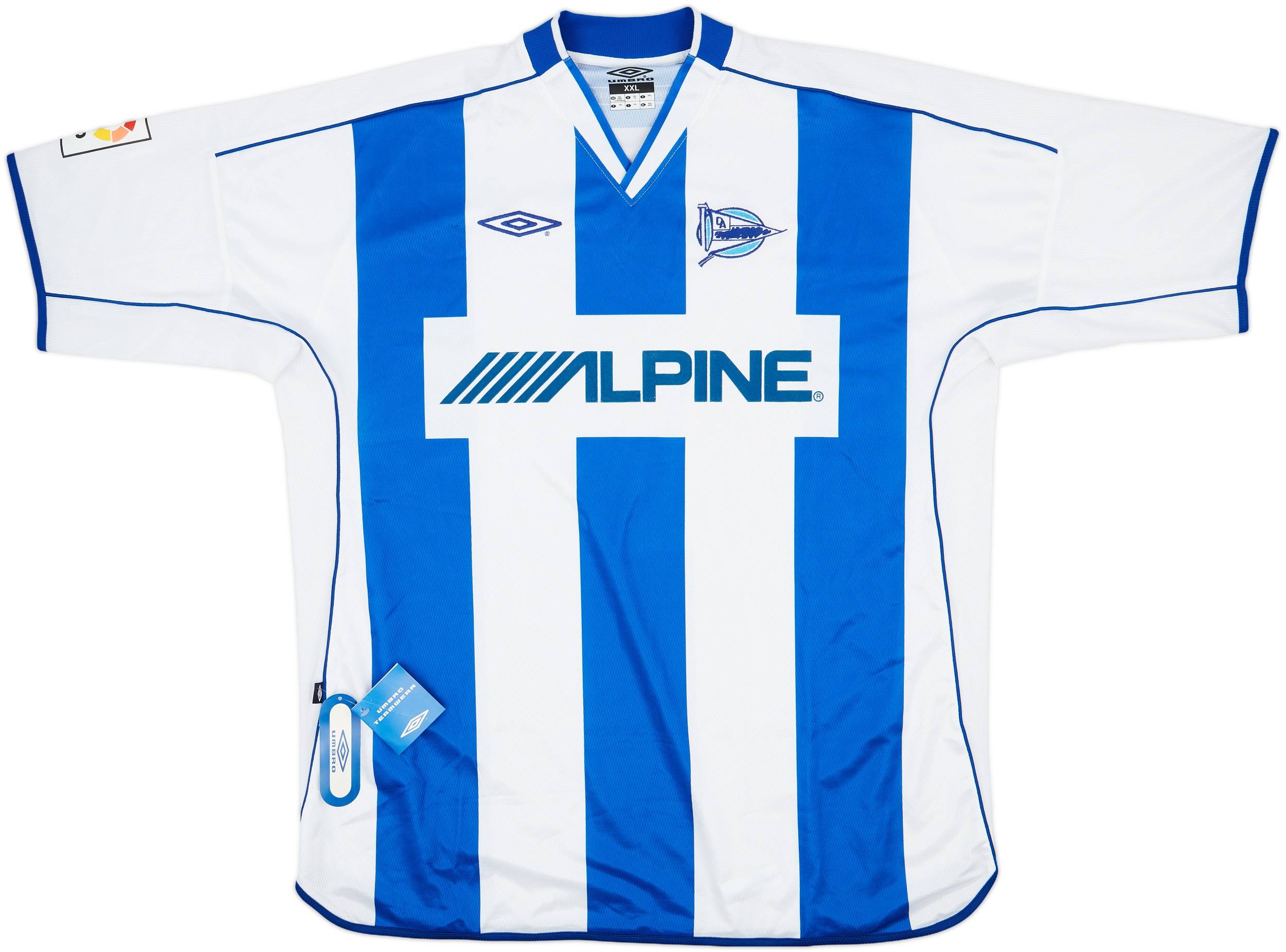 2002-03 Alaves Home Shirt (XXL)