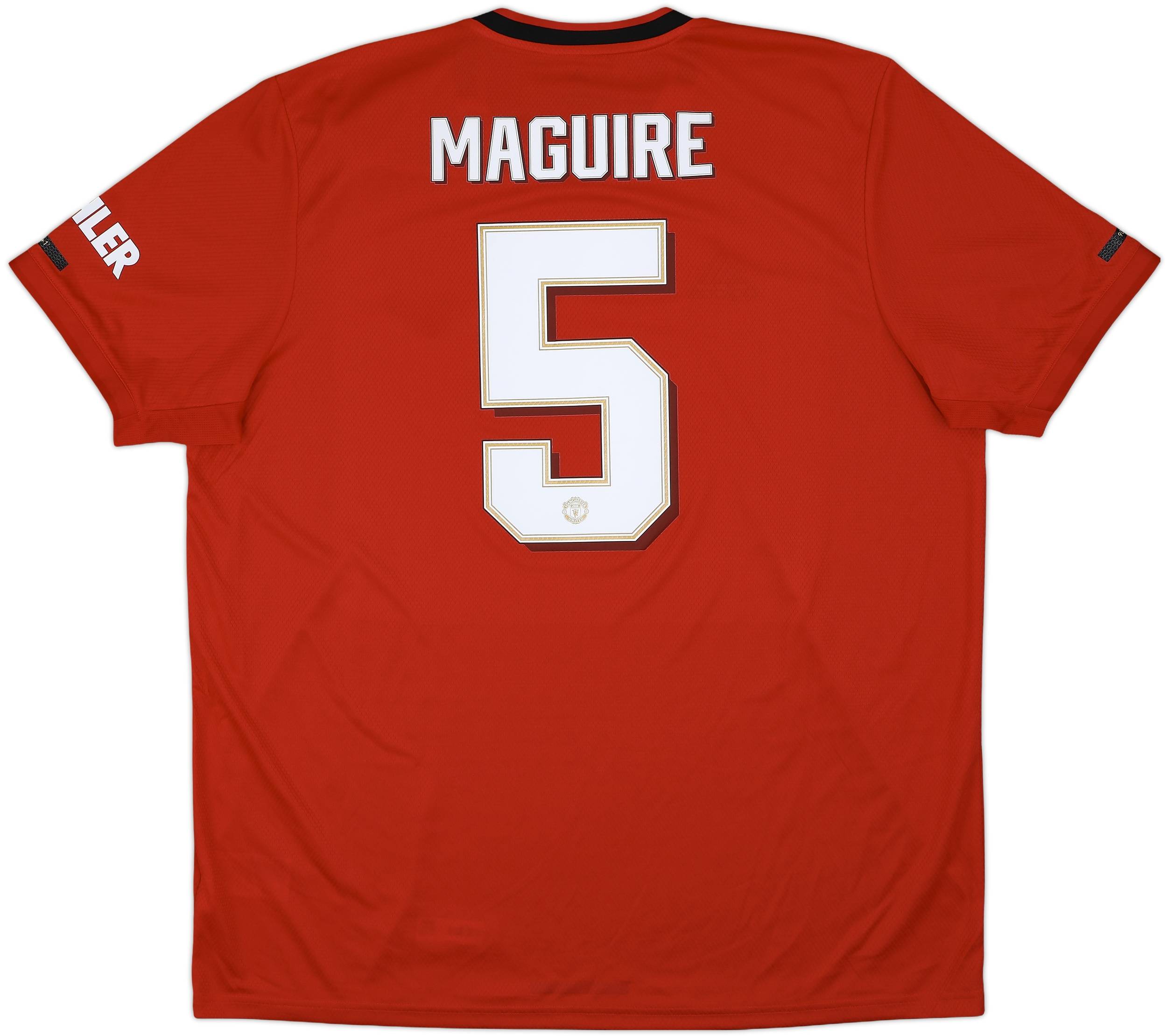 2019-20 Manchester United Home Shirt Maguire #5 (XXL)