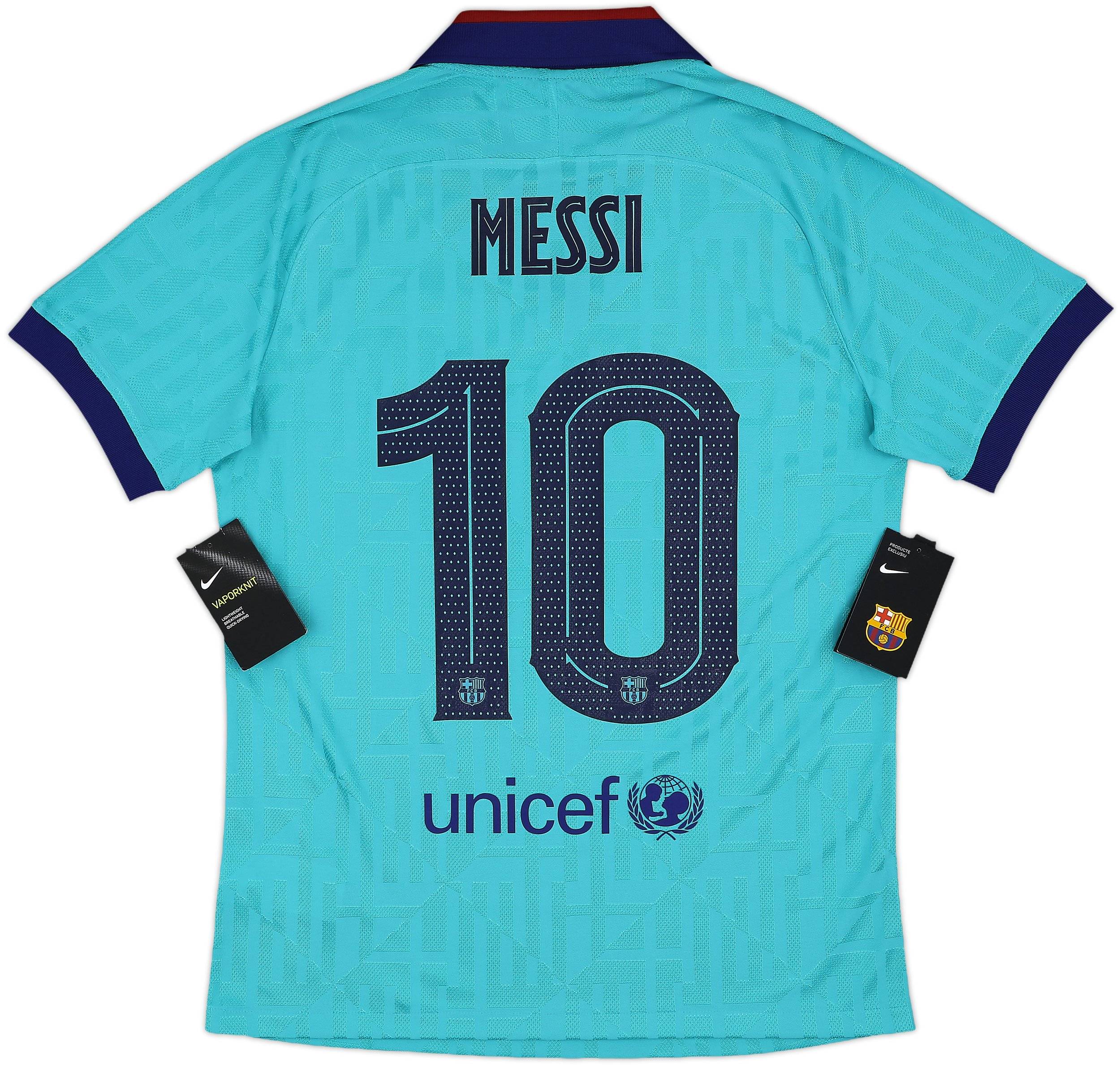 2019-20 Barcelona Authentic Third CL Shirt Messi #10 (M)
