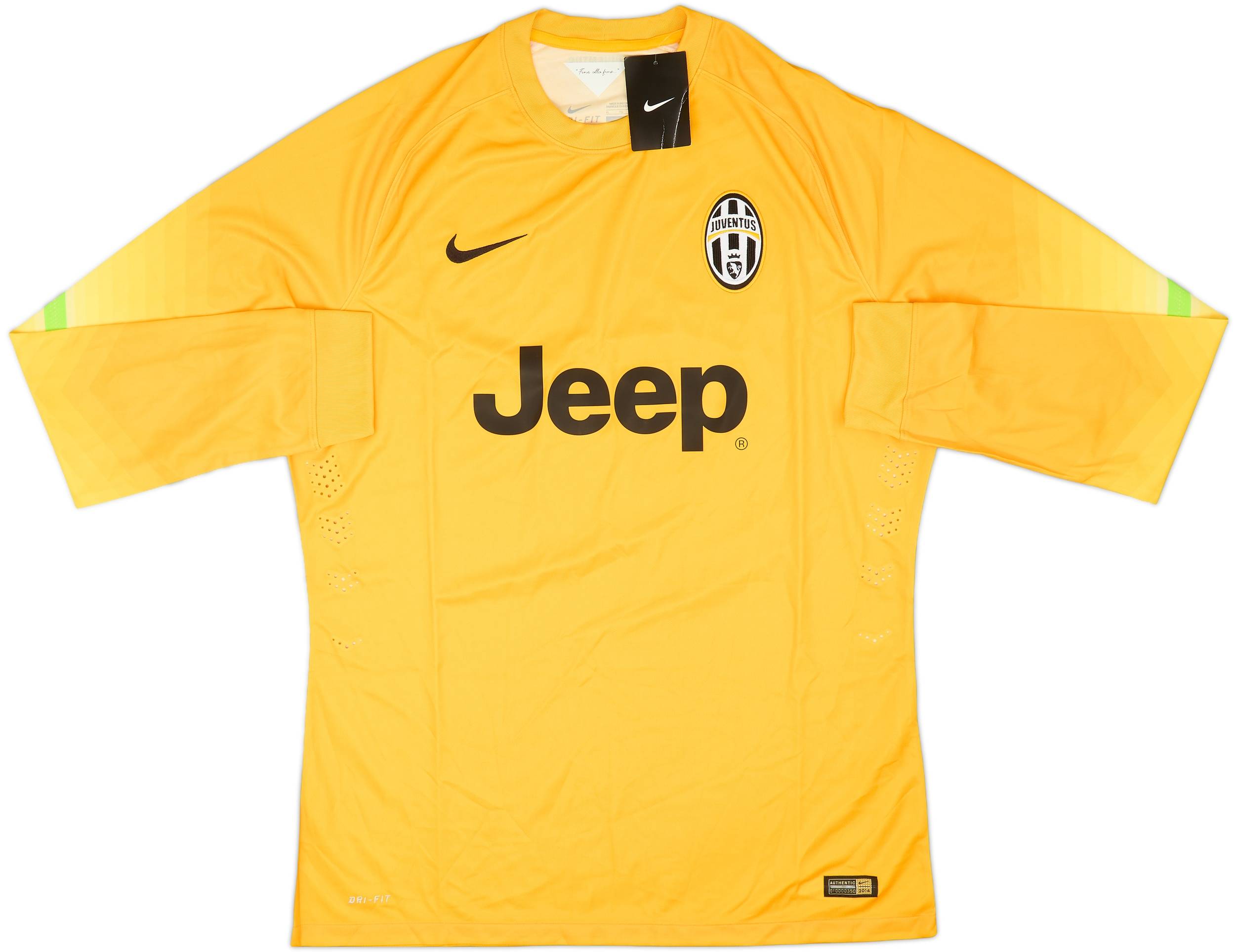 2014-15 Juventus Player Issue GK Shirt (XL)