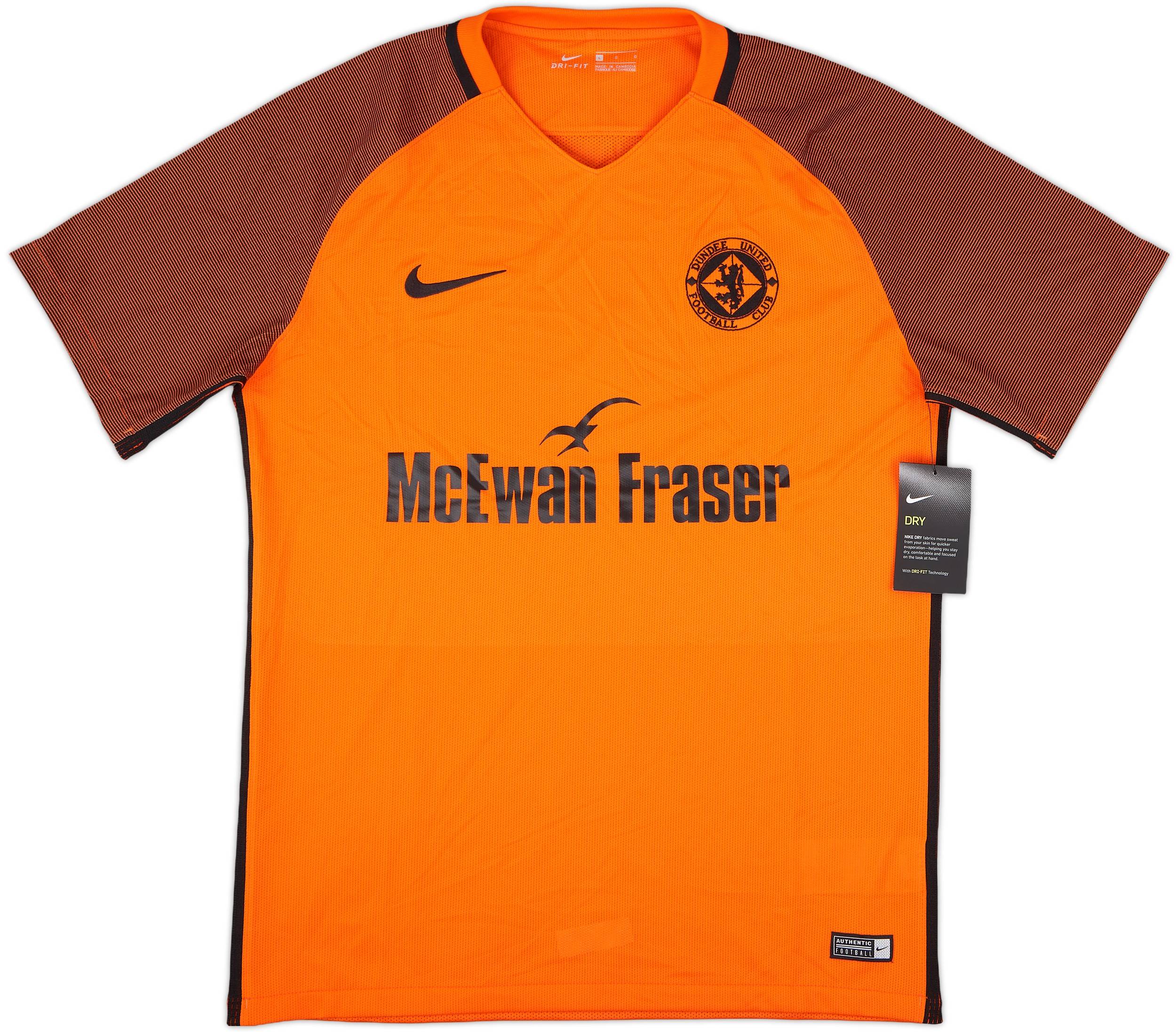 2017-18 Dundee United Home Shirt (L)