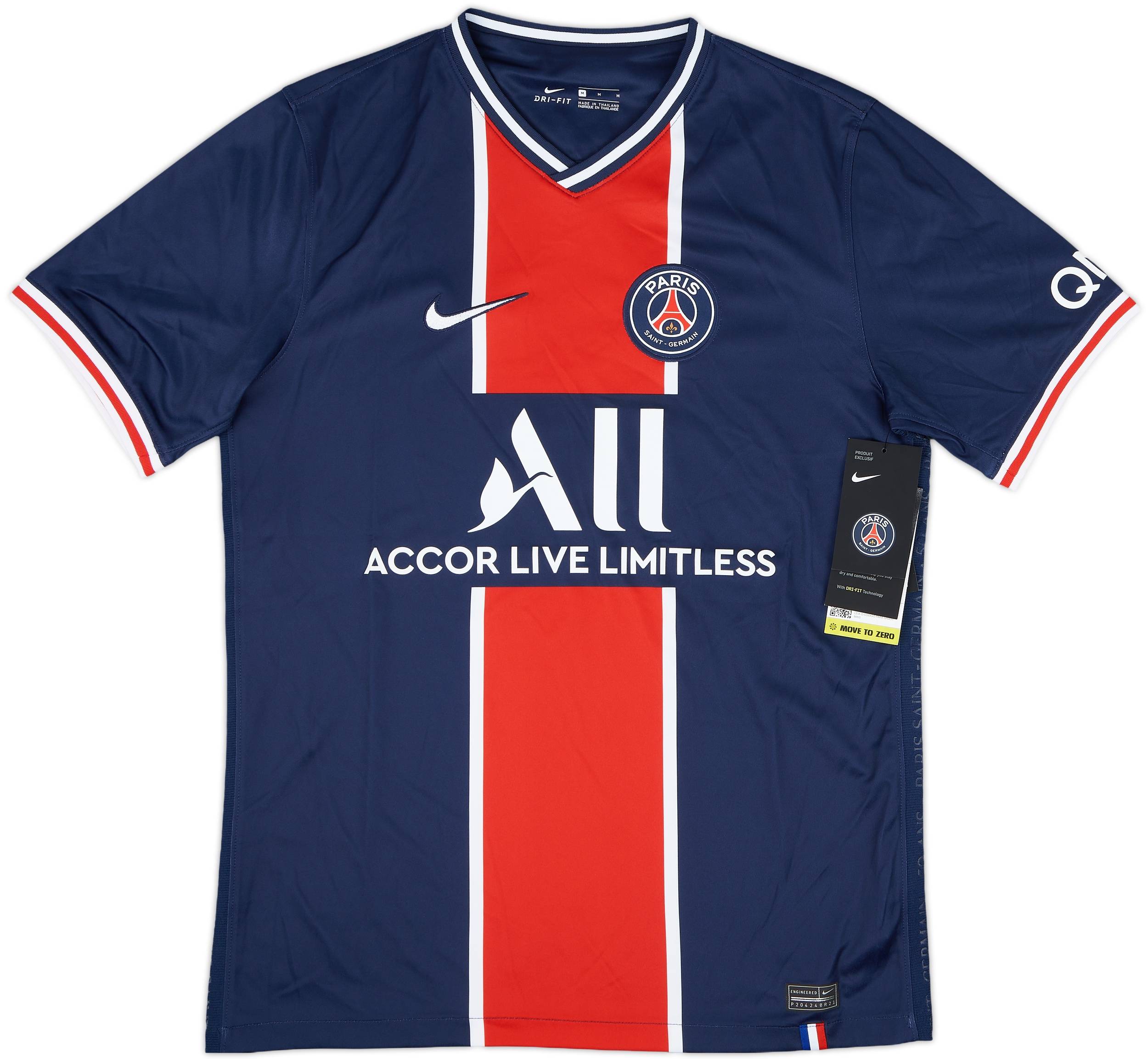 2020-21 Paris Saint-Germain Home Shirt (M)