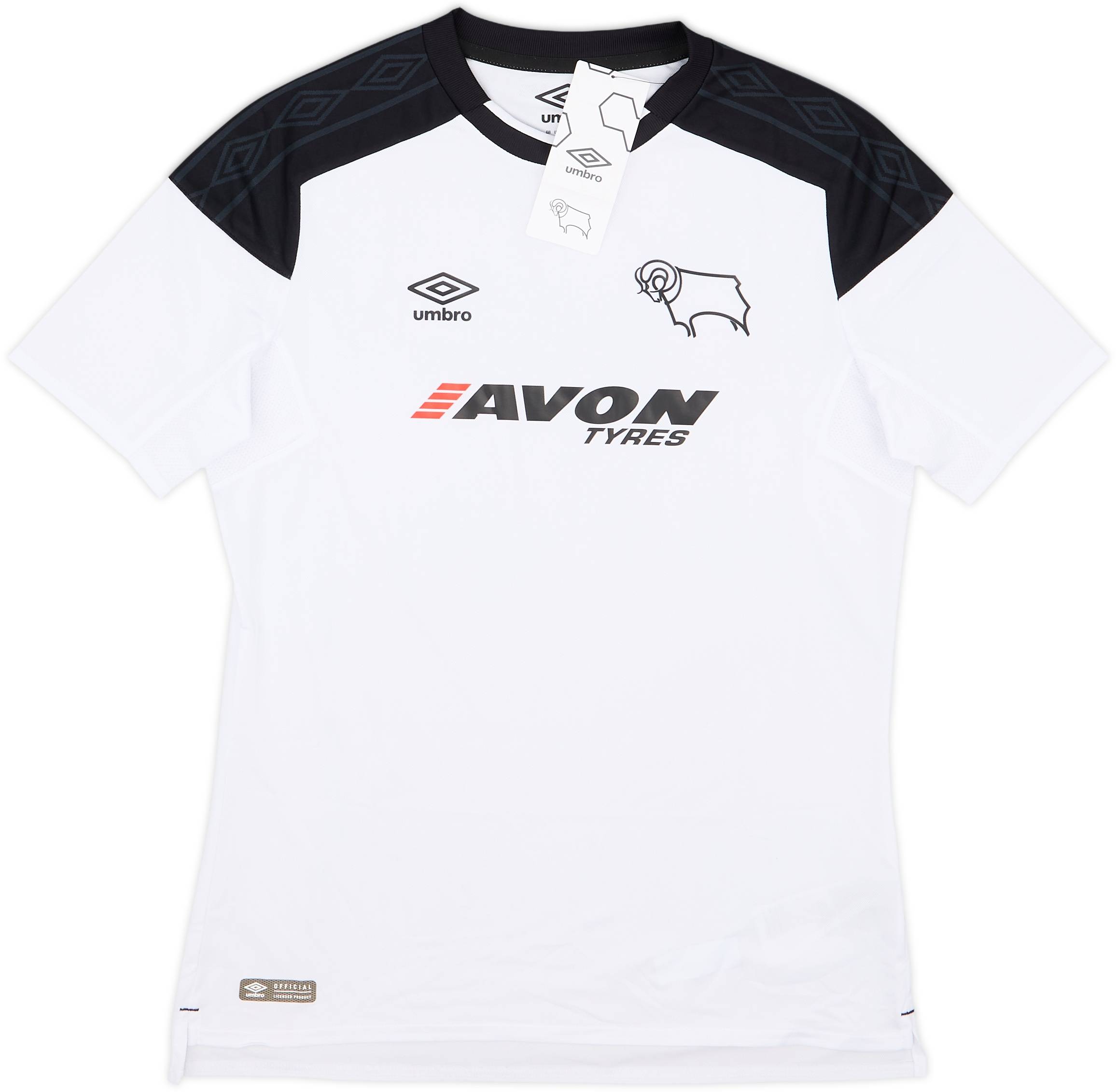 2017-18 Derby County Home Shirt (XL.Boys)