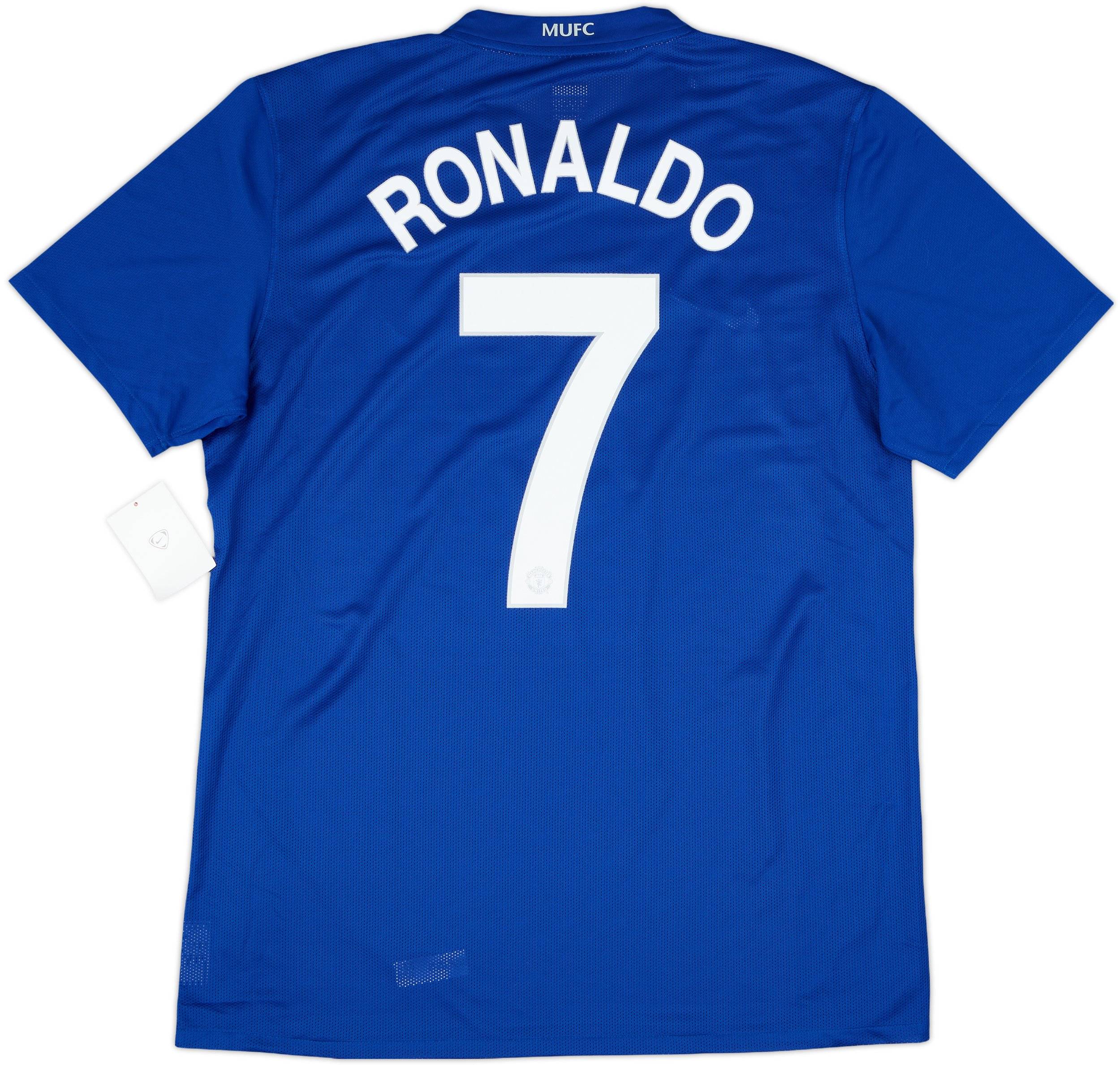 2008-09 Manchester United Player Issue Third Shirt Ronaldo #7 (XL)