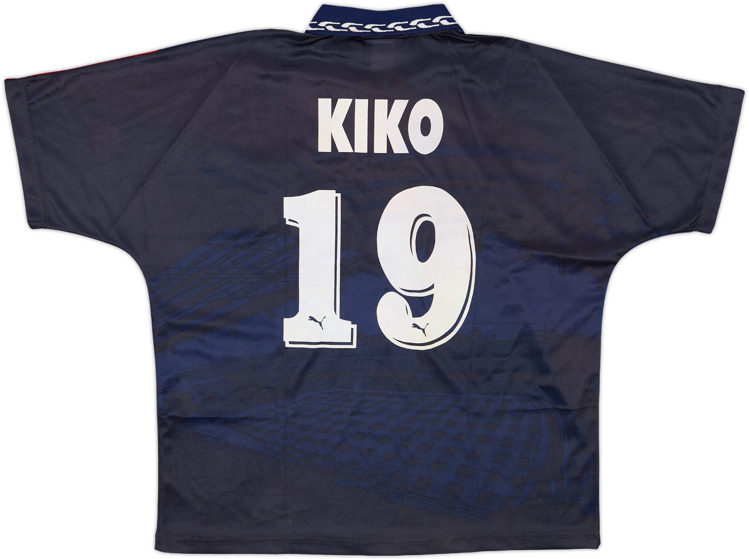 1996-97 Atletico Madrid Away Shirt Kiko #19 (M)