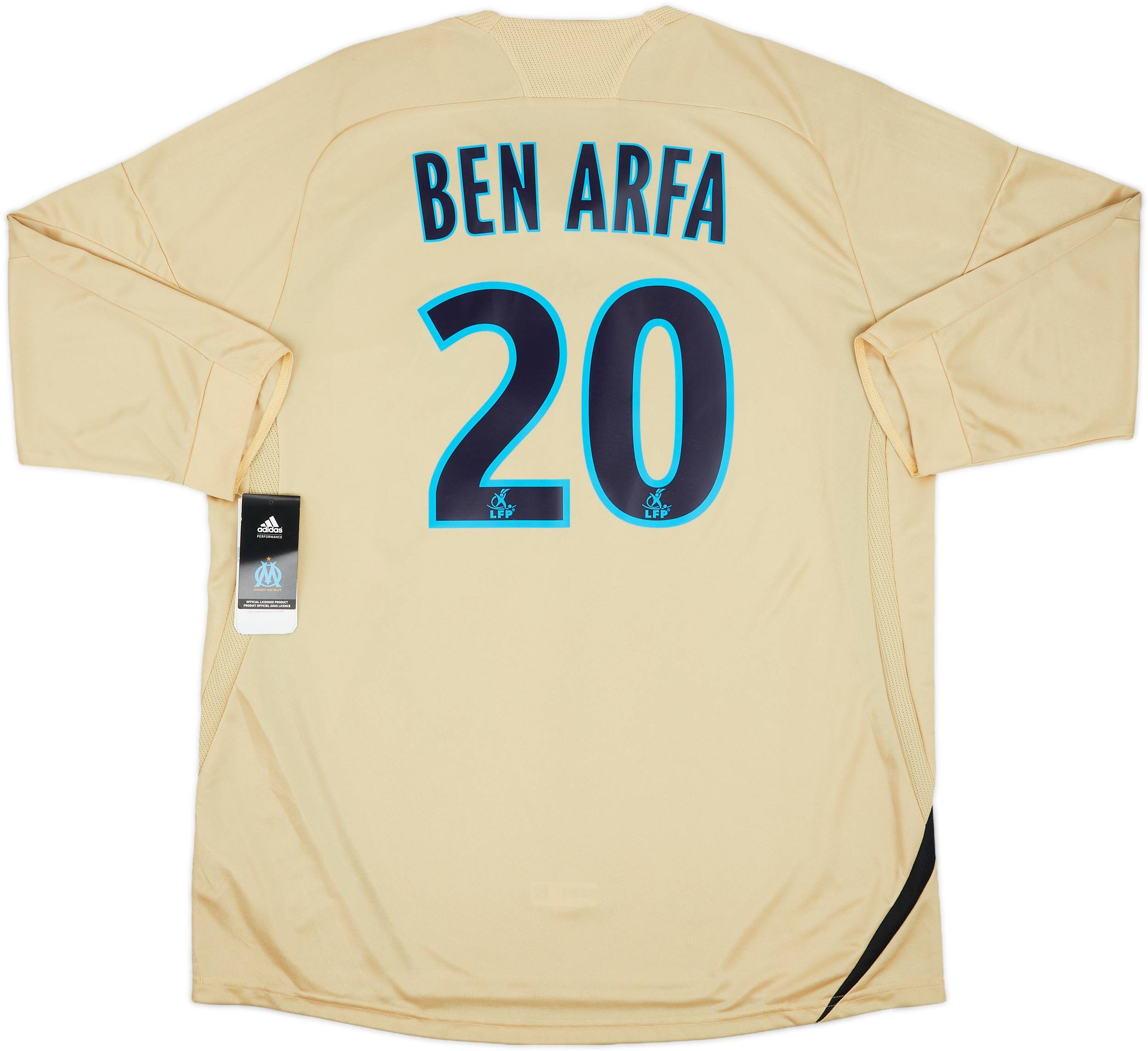 2008-09 Olympique Marseille Third Shirt Ben Arfa #20 (XL)