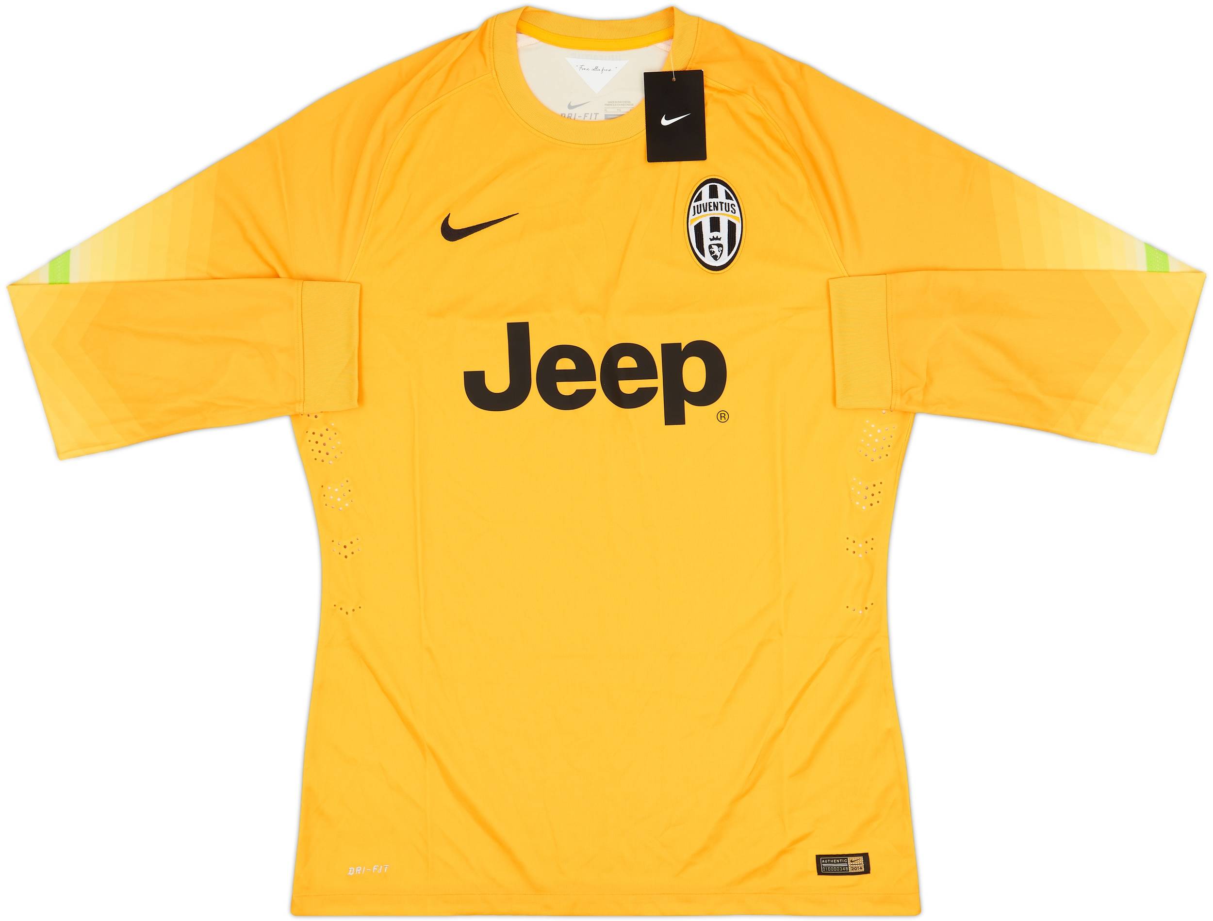 2014-15 Juventus Player Issue GK Shirt (XL)