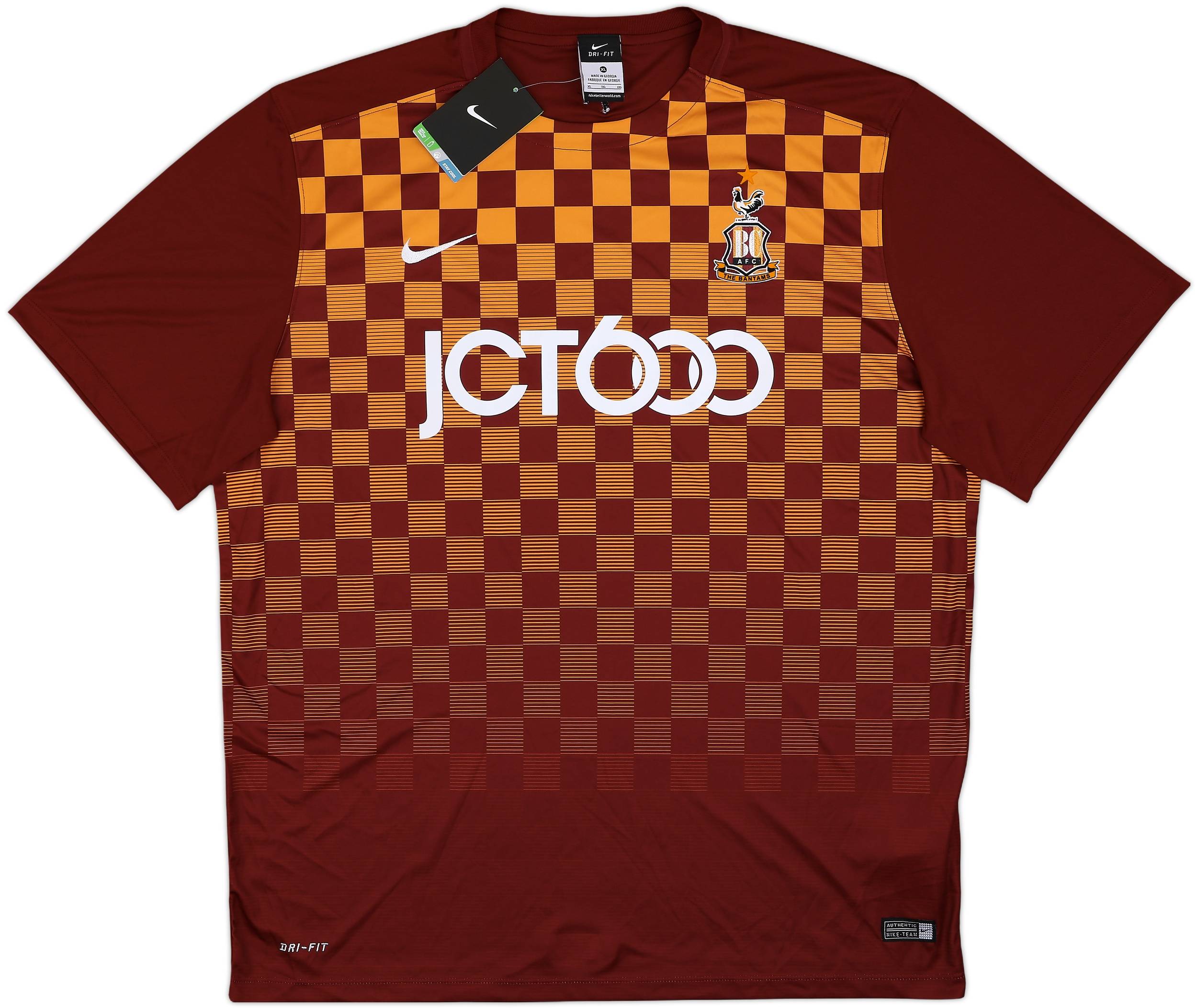 2015-16 Bradford City Home Shirt (XL)