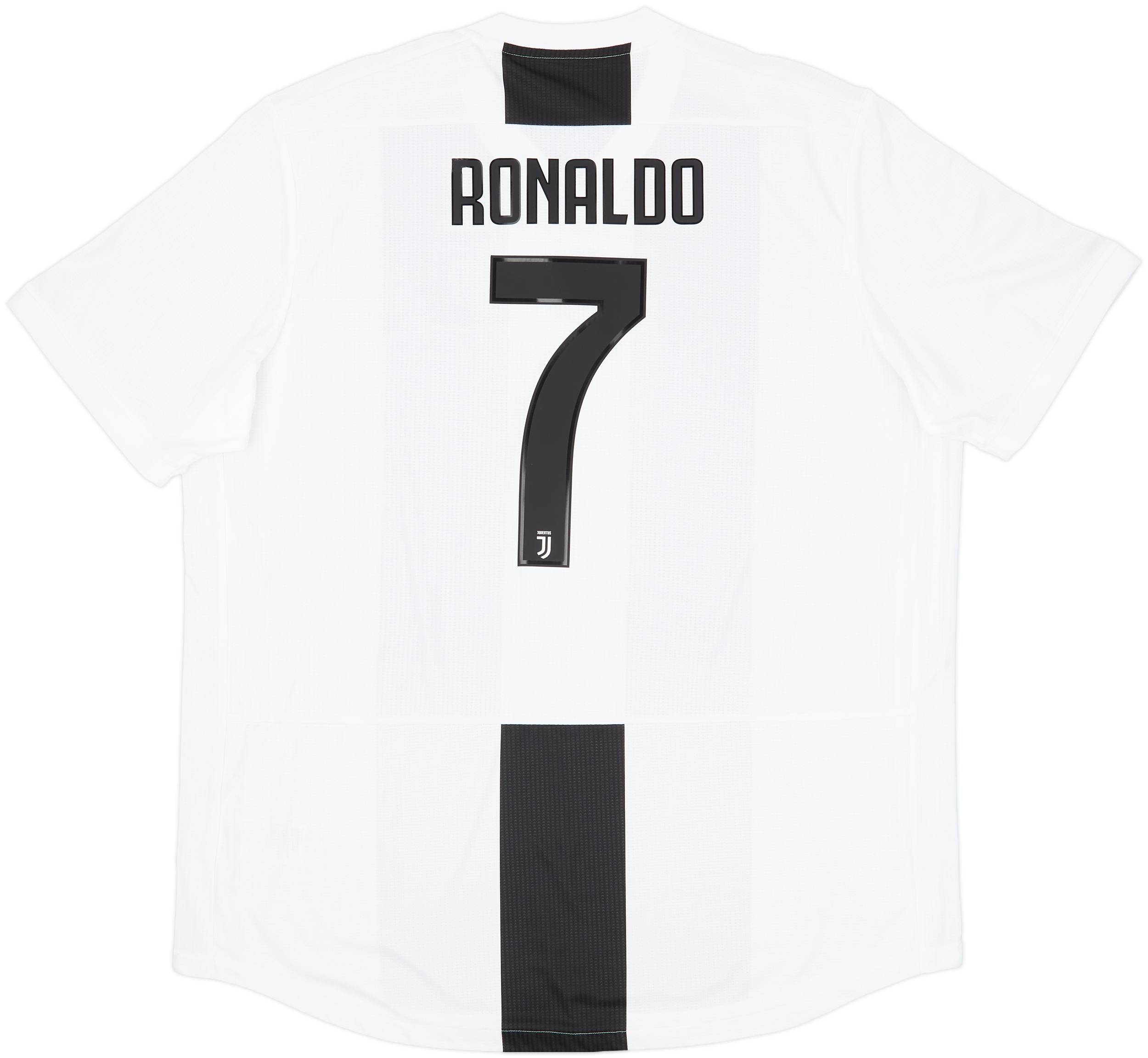 2018-19 Juventus Authentic Home Shirt Ronaldo #7 (XXL)
