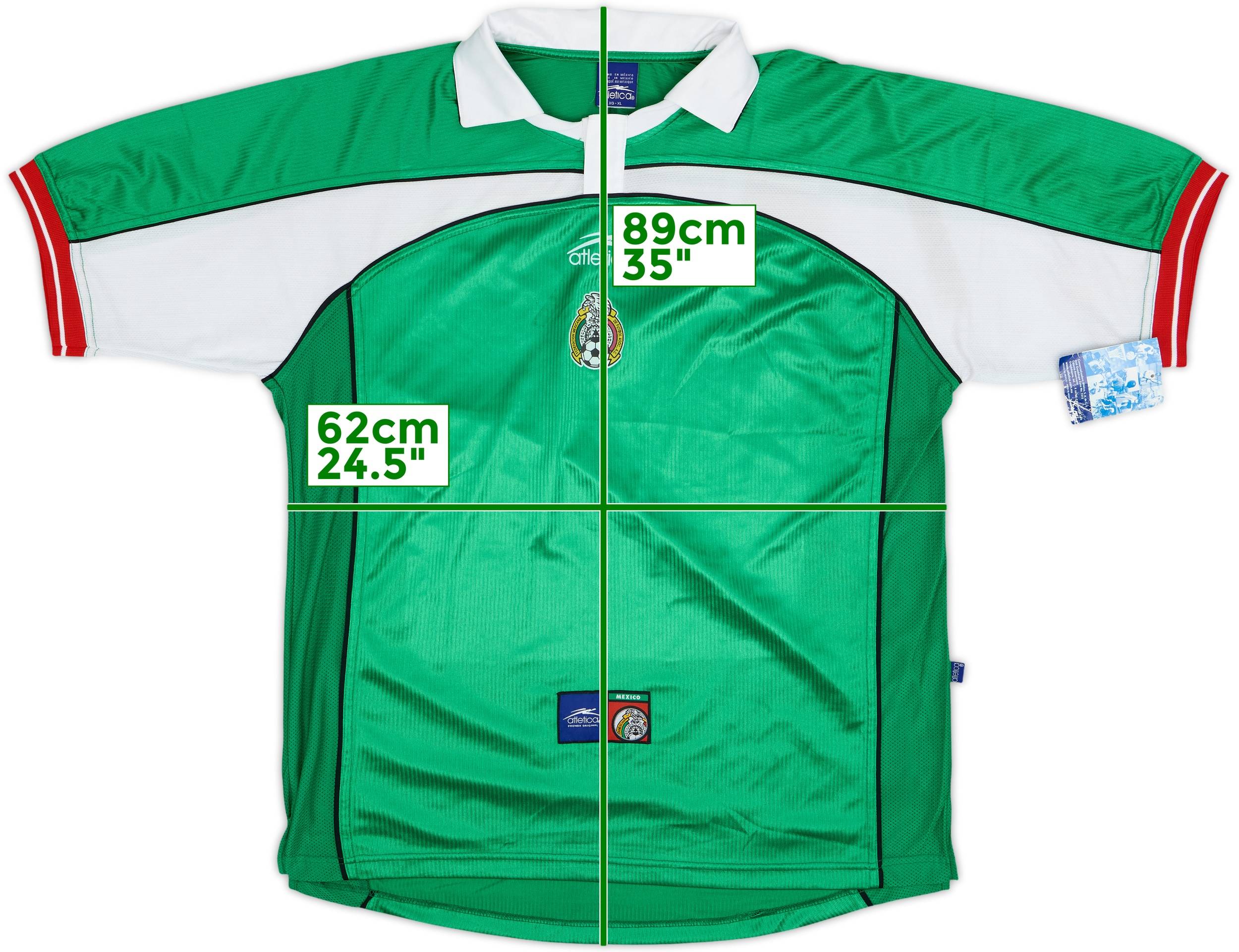 2000-01 Mexico Home Shirt (XL)