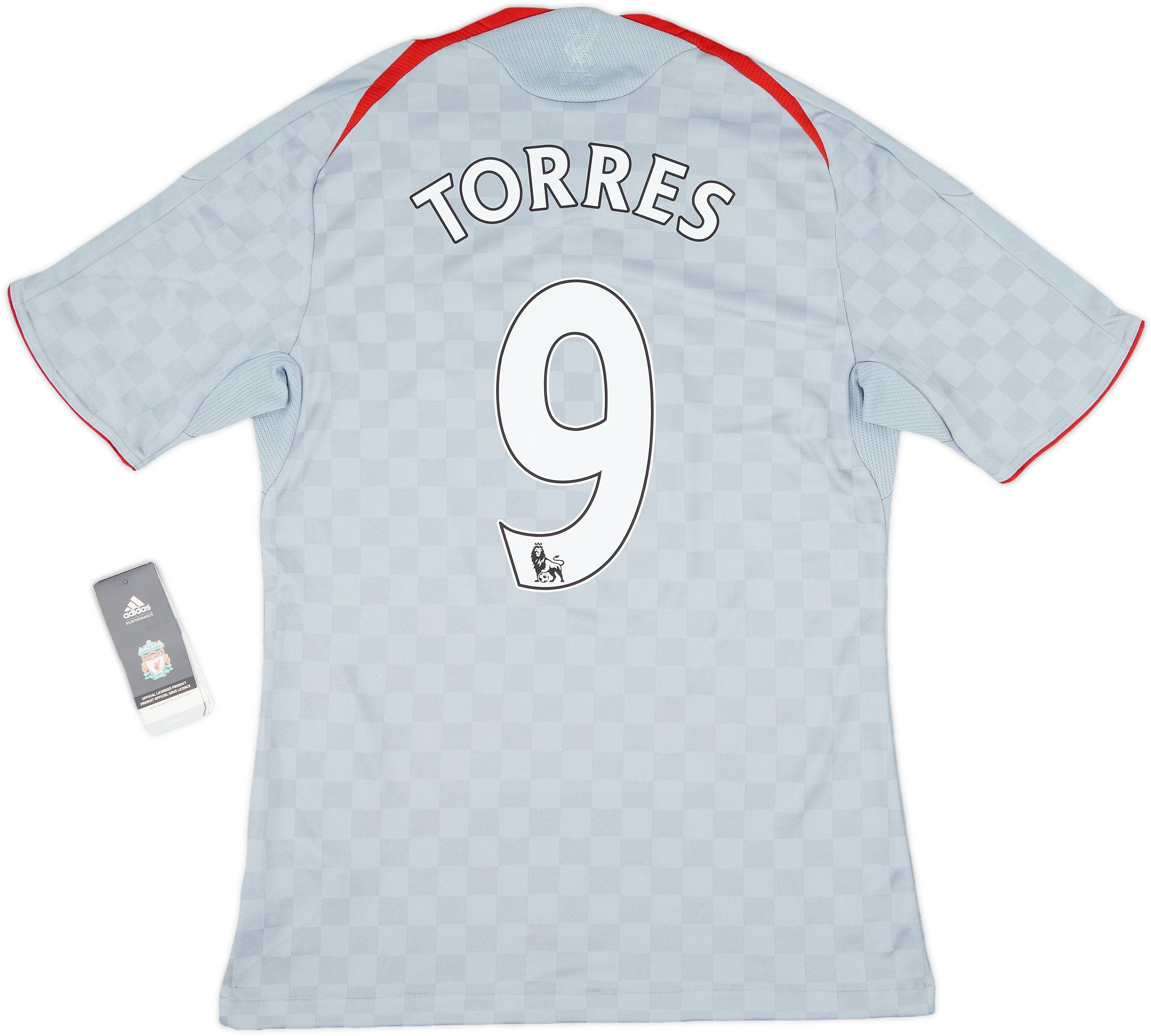 2008-09 Liverpool Away Shirt Torres #9 (S)