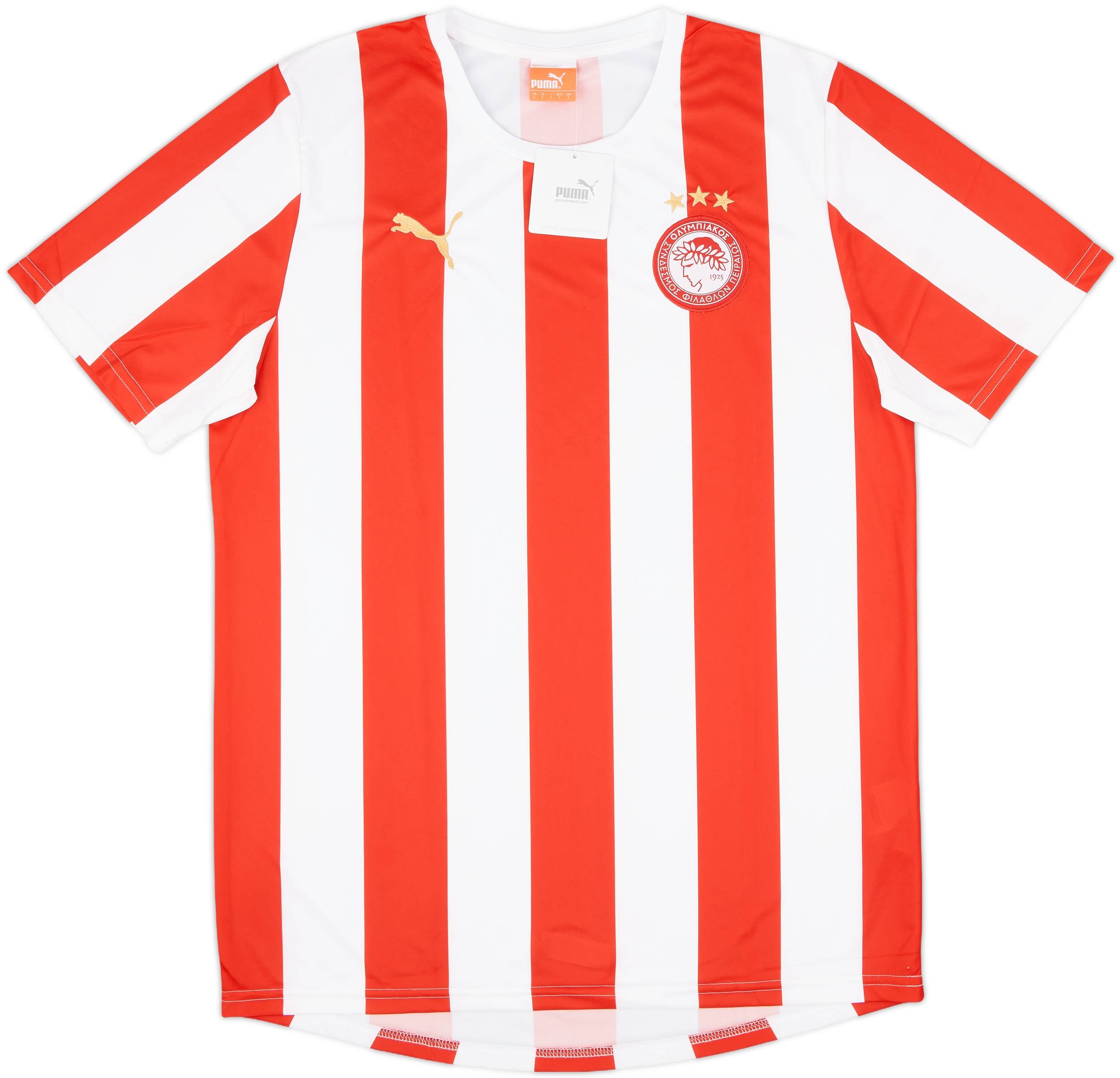 2013-14 Olympiakos Basic Home Shirt (L)