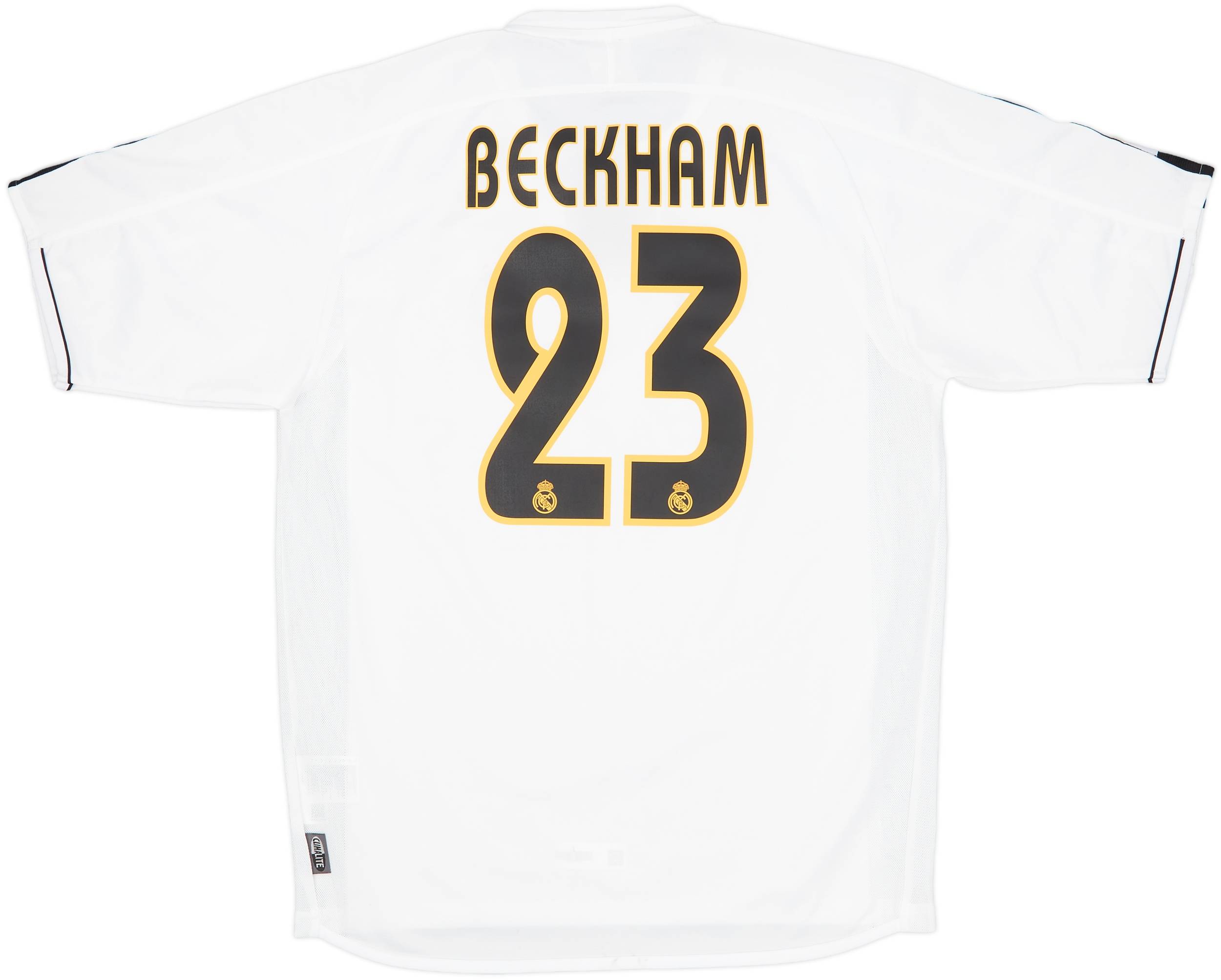 2003-04 Real Madrid Home Shirt Beckham #23 (S)