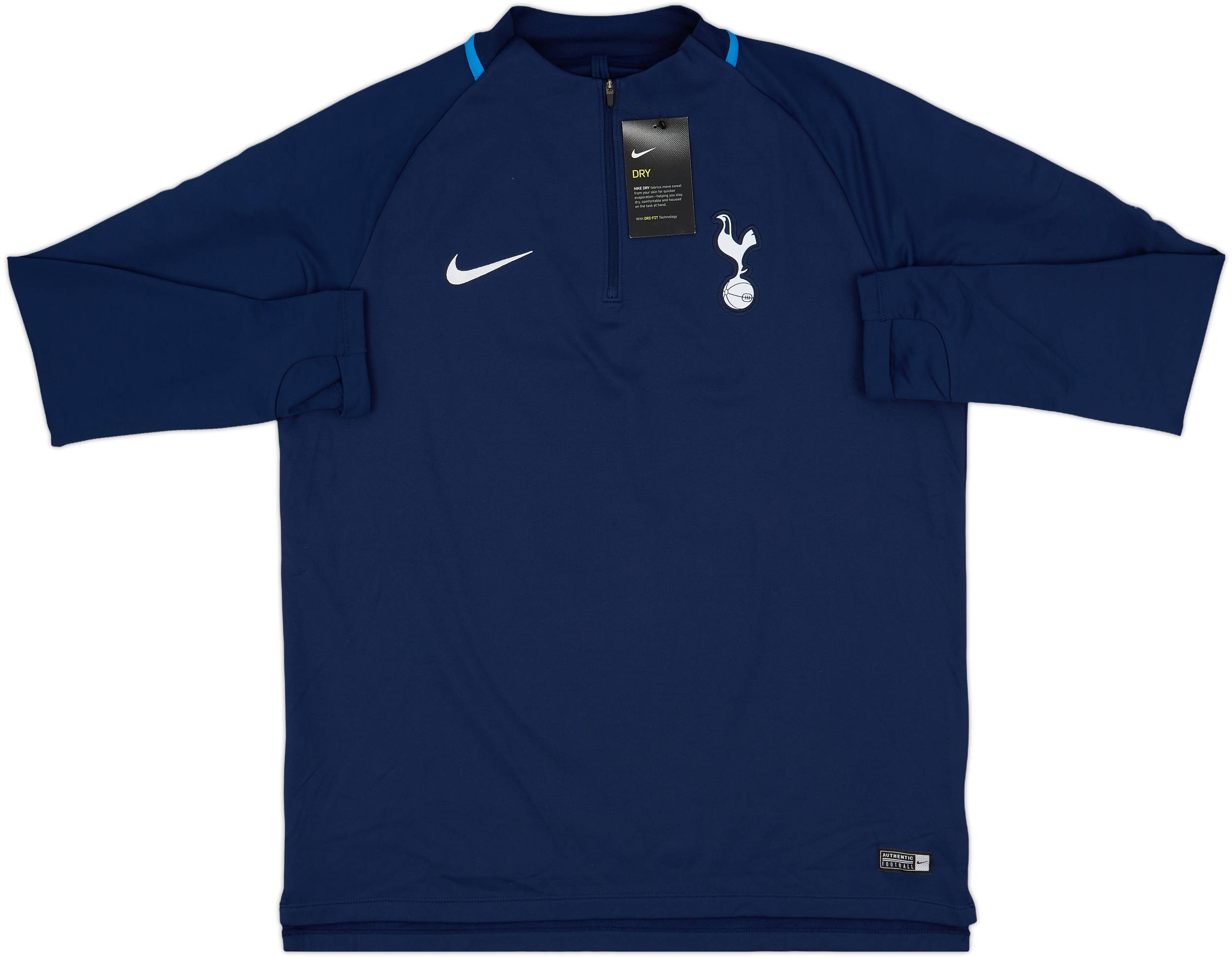 2017-18 Tottenham Nike 1/4 Zip Drill Top (XL)