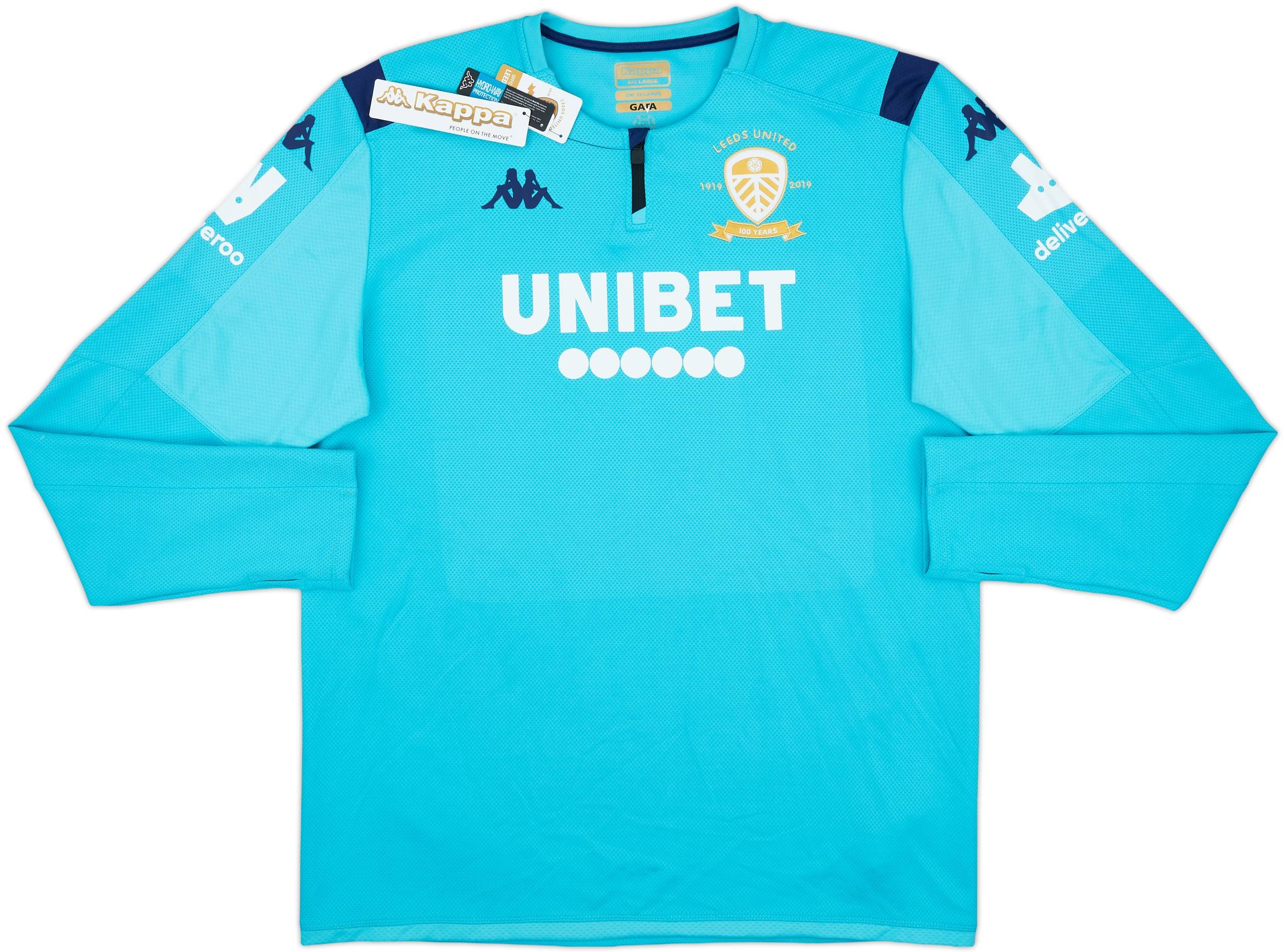 2019-20 Leeds United Kappa 1/4 Zip Drill Top (XXL)