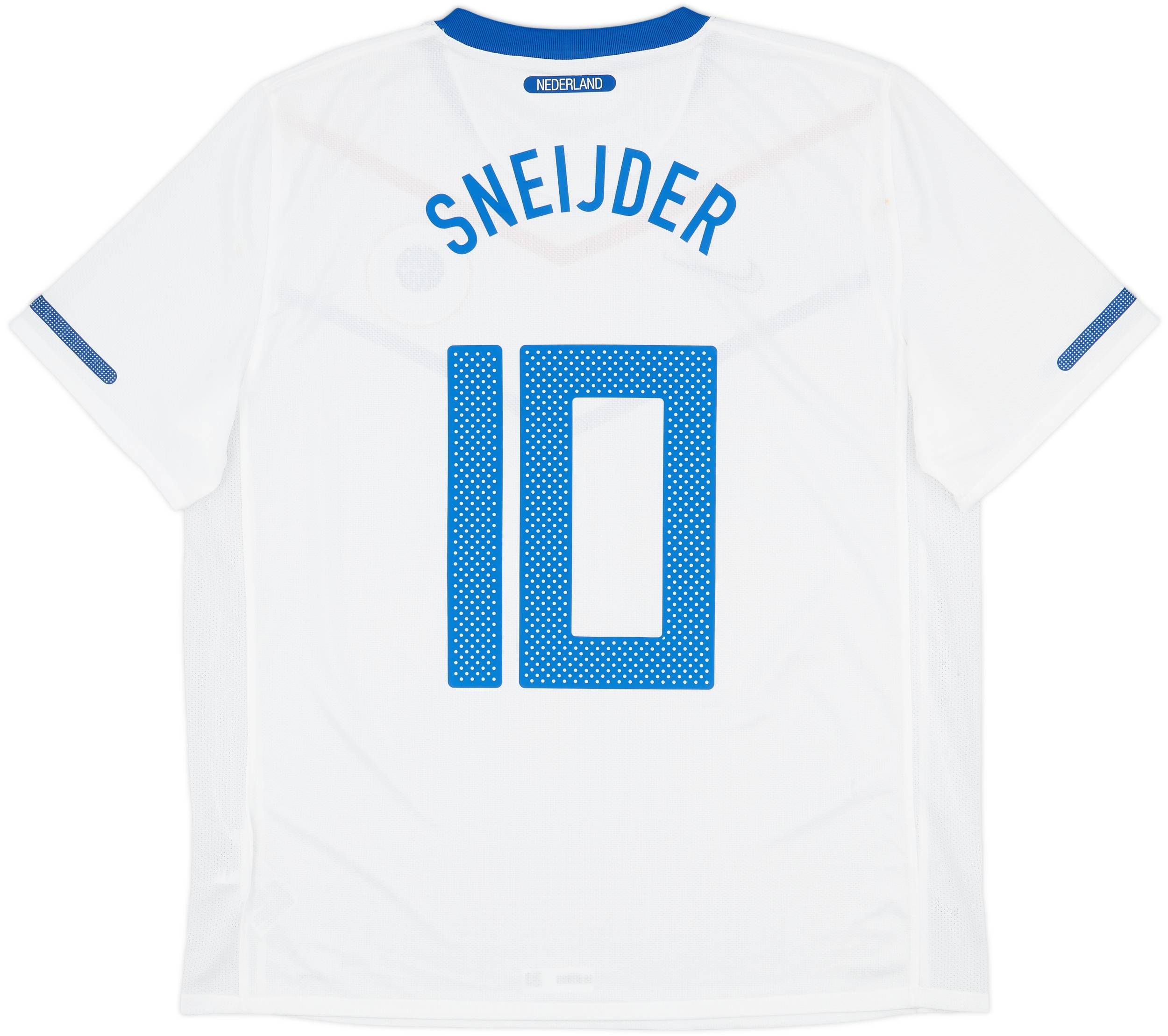 2010-11 Netherlands Away Shirt Sneijder #10 (XL)