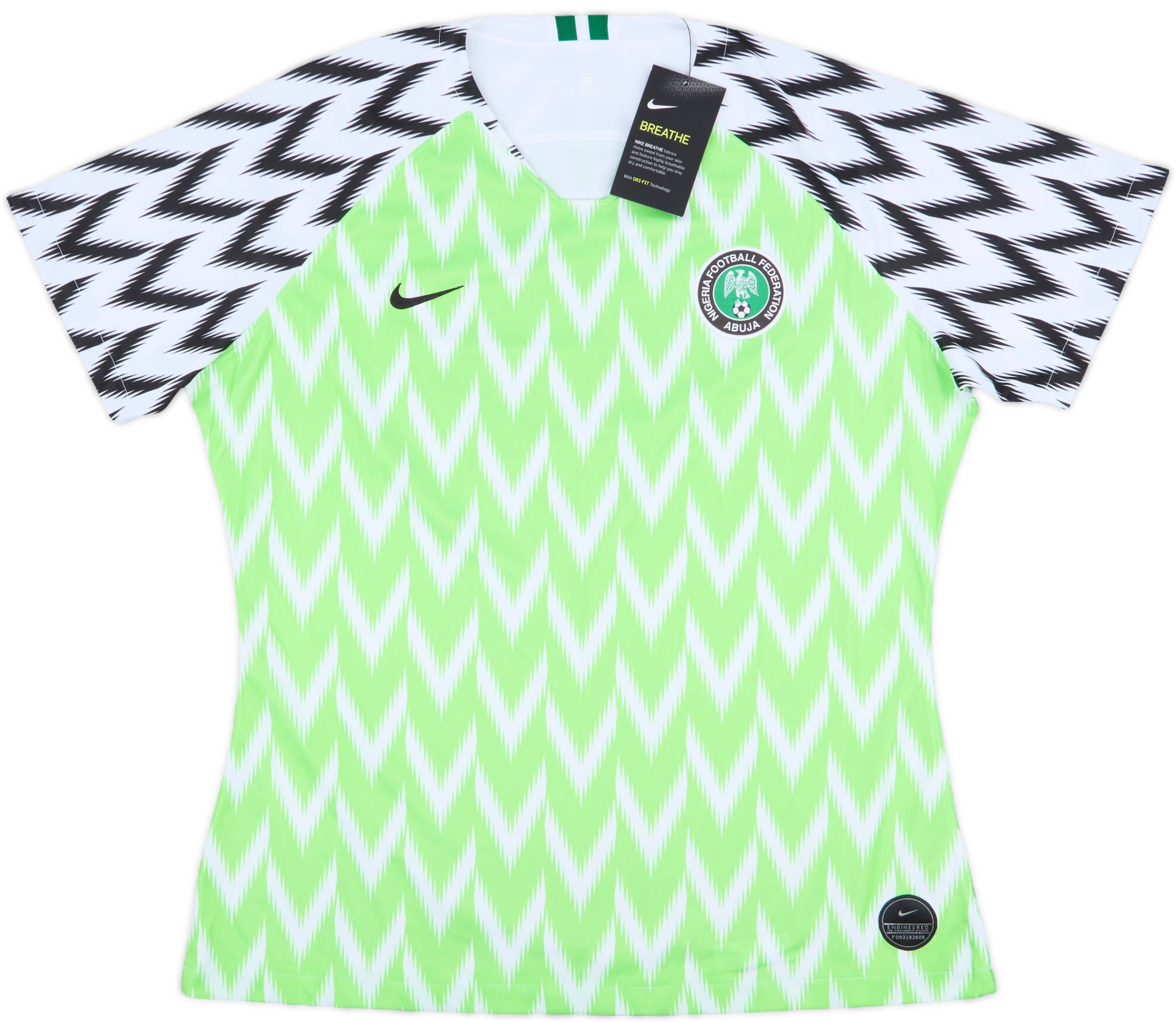 2018-19 Nigeria Home Shirt (Women's XL)