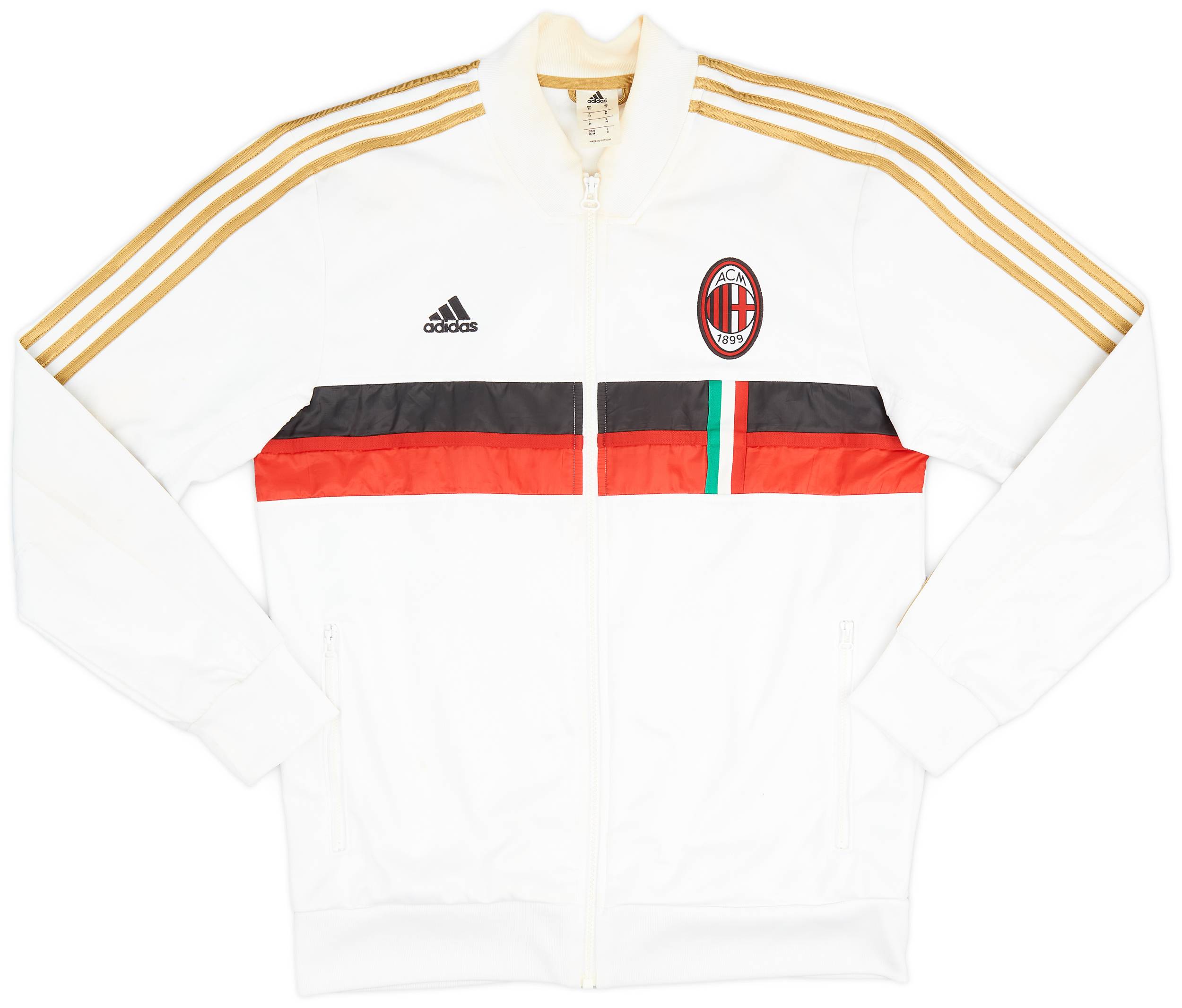 2013-14 AC Milan adidas Track Jacket - 4/10 - (M)