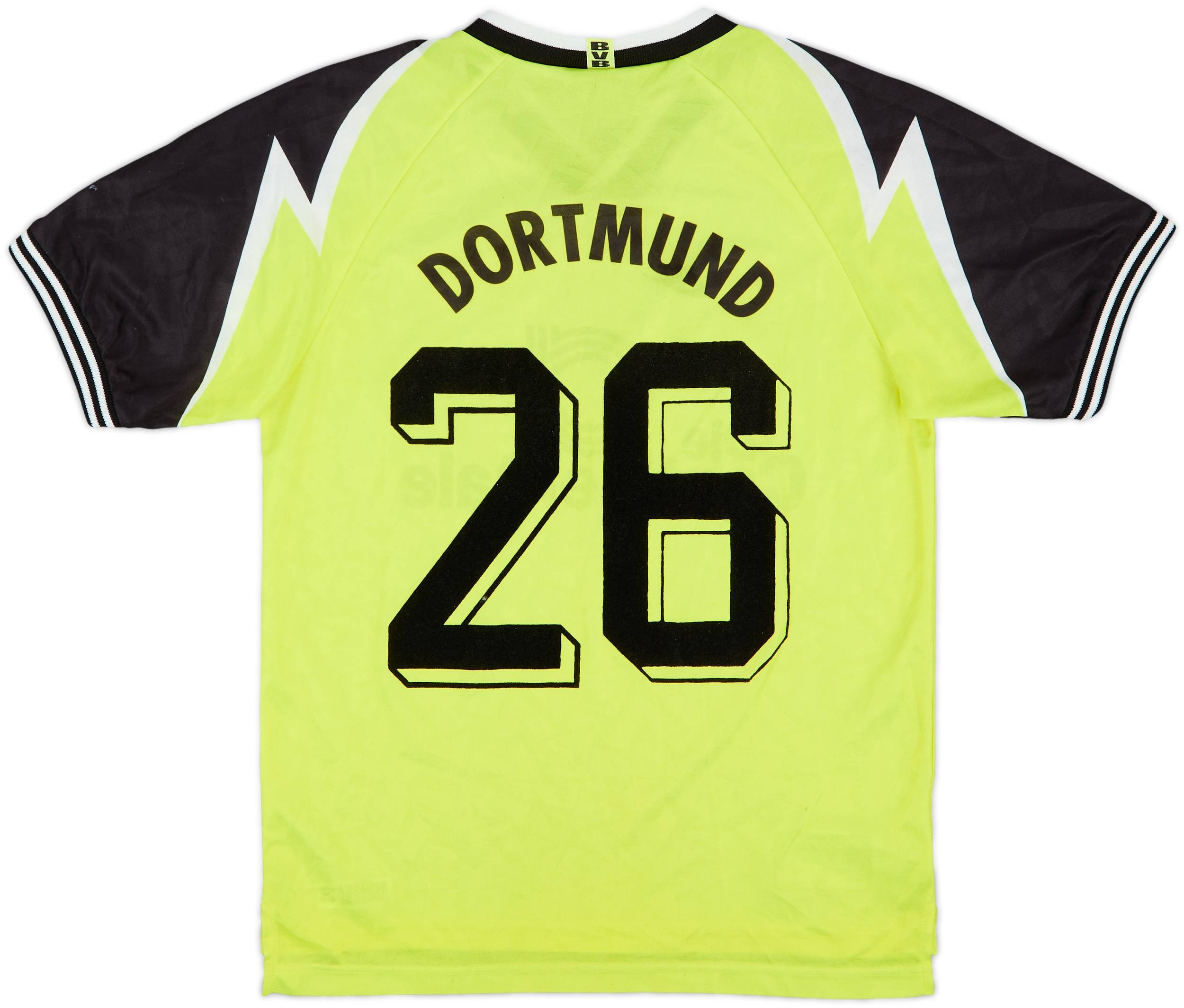 1995-96 Borussia Dortmund Home Shirt #26 - 6/10 - (XL.Boys)