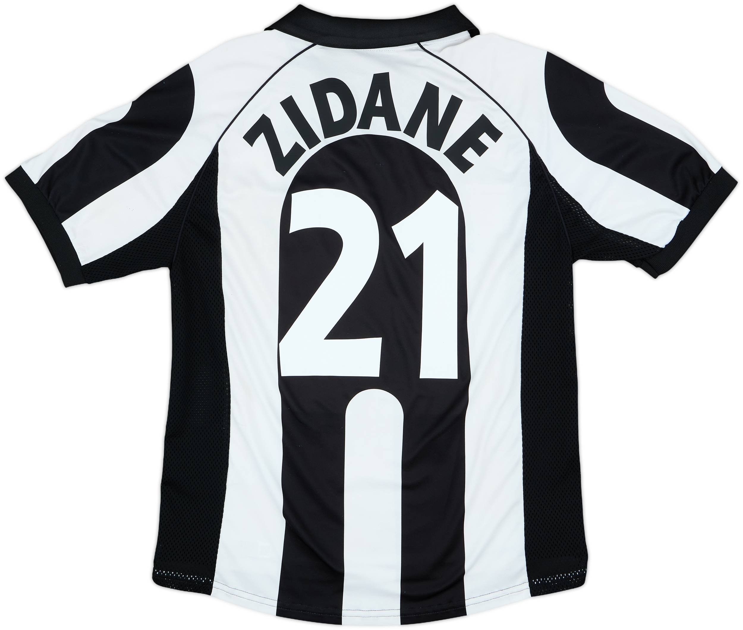 1997-98 Juventus Centenary Home Shirt Zidane #21 - 6/10 - (L)