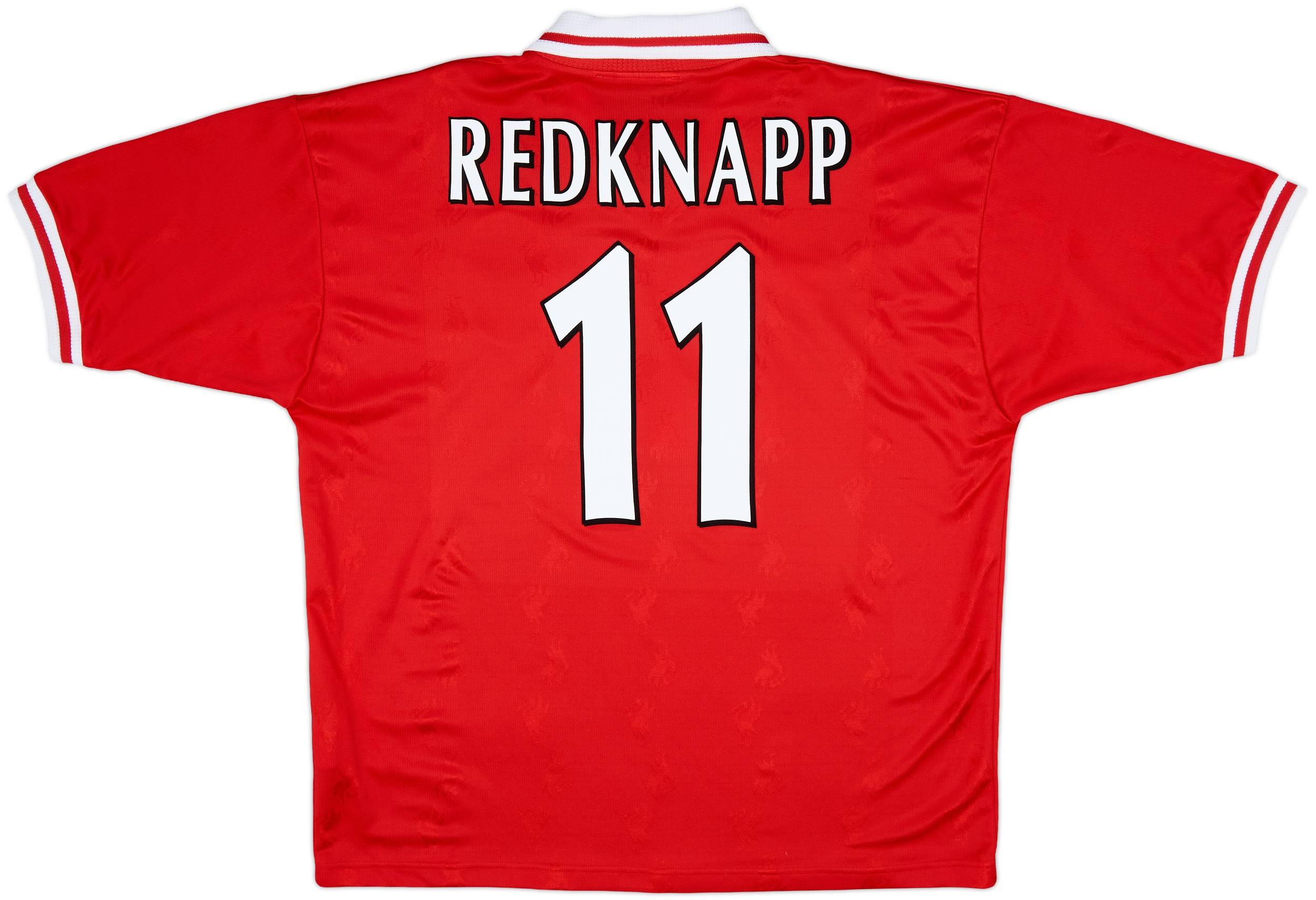 リバプール ユニホーム リーボック ＃11 レドナップ サイズＭ　1996-98 1996-98 Liverpool Home Shirt Redknapp #11 - 10/10 - (XL)