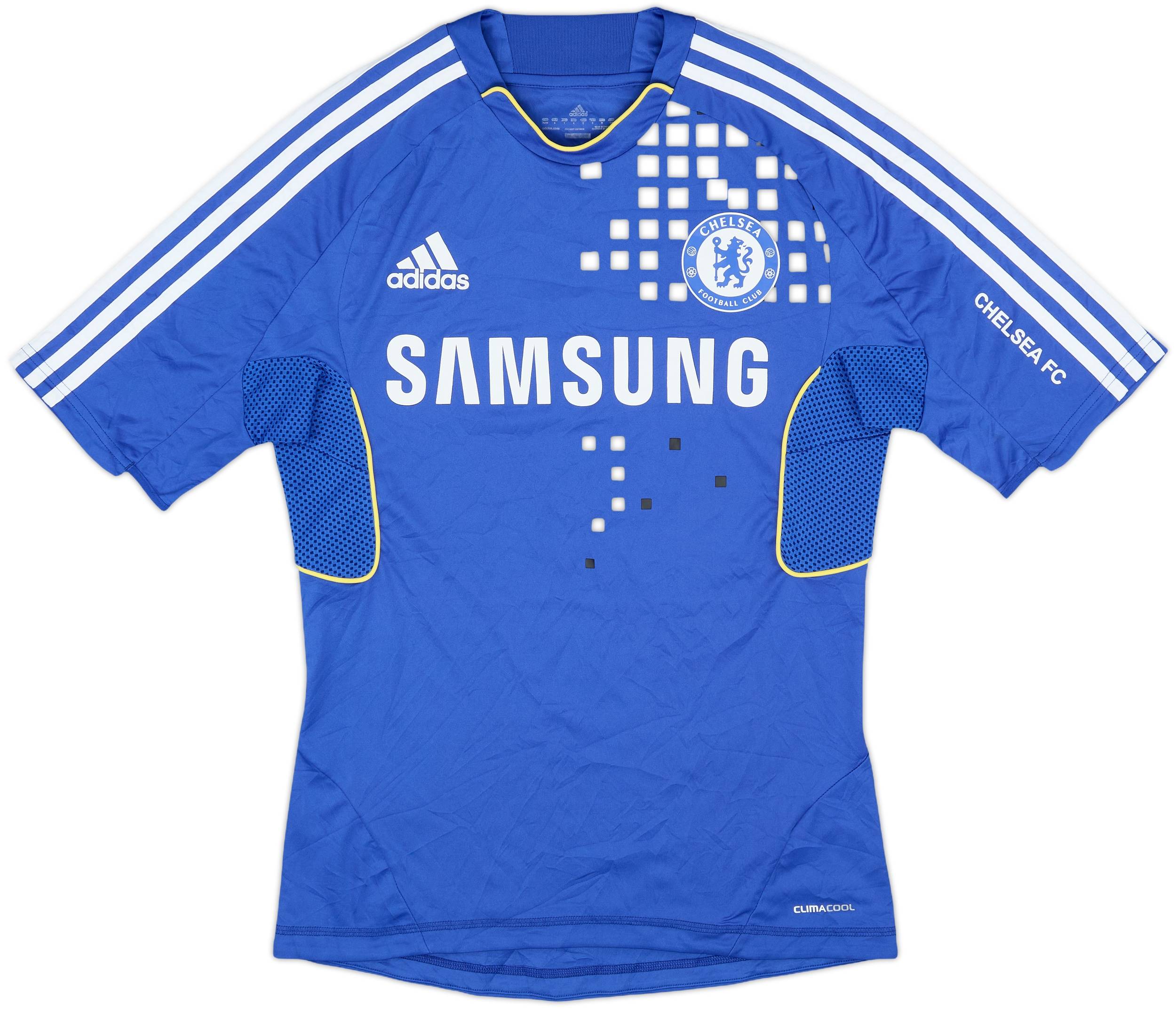 adidas 11-12 CHELSEA FC アウェイユニフォーム シャツ S 2011-12 Chelsea adidas Training Shirt - 8/10 - (S)