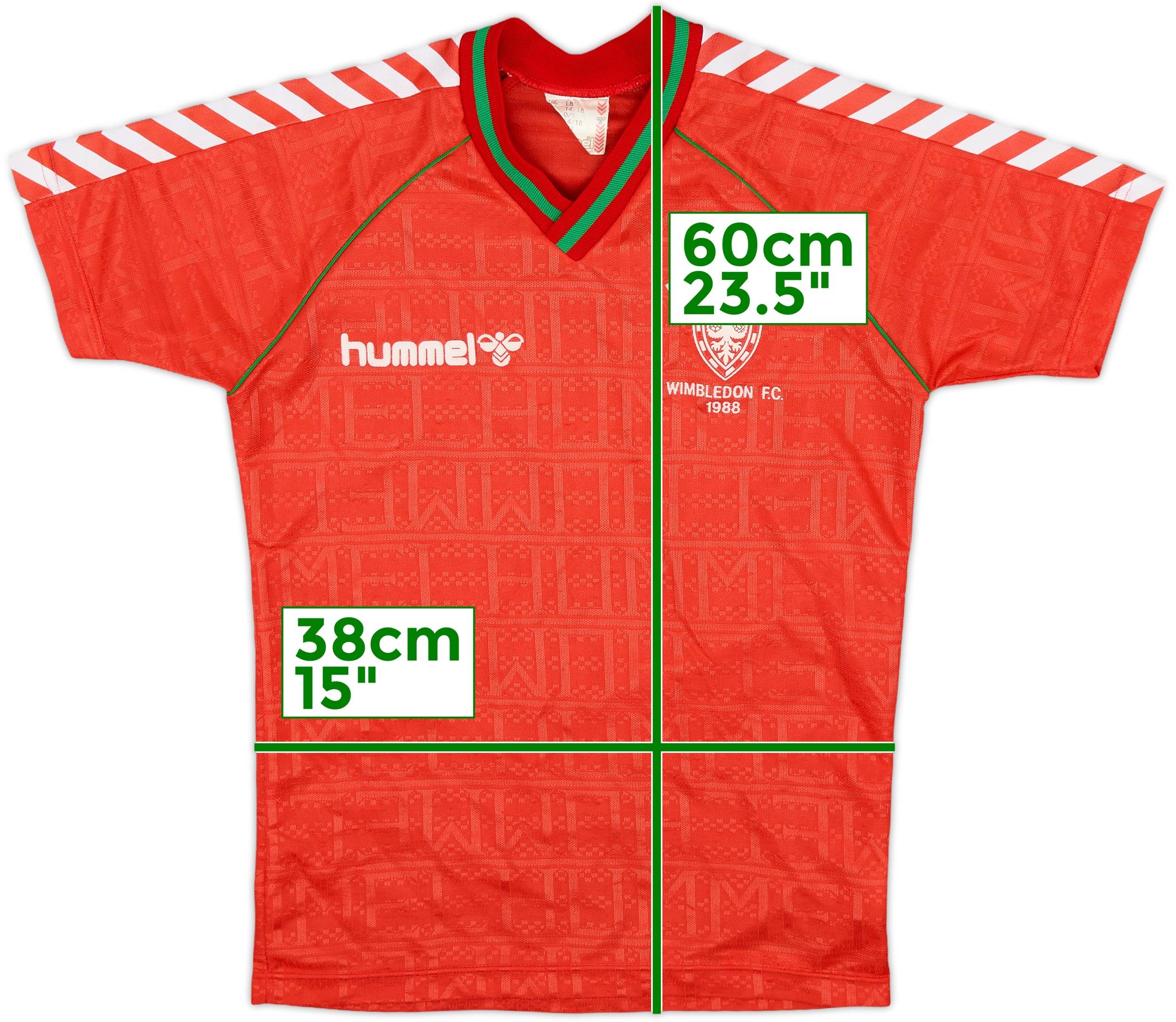 1988-89 Wimbledon 'FA Cup Winners' Away Shirt - 9/10 - (L.Boys)