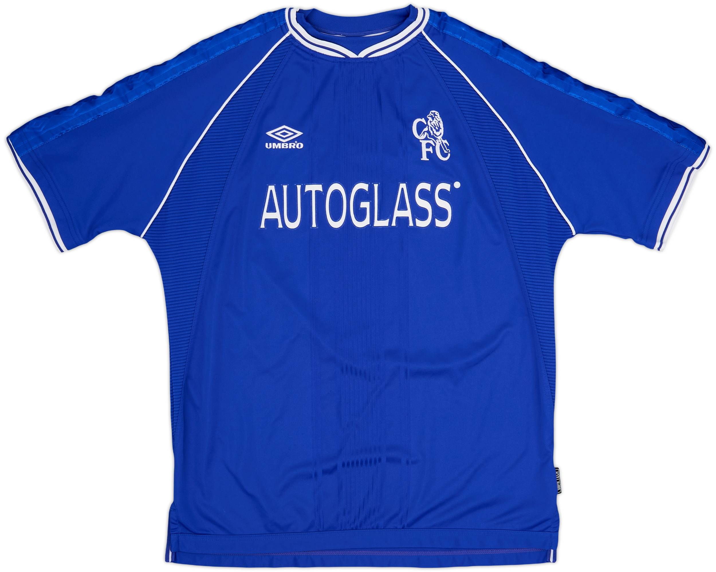 1999-01 Chelsea Home Shirt Desailly #6 - 8/10 - (XL)