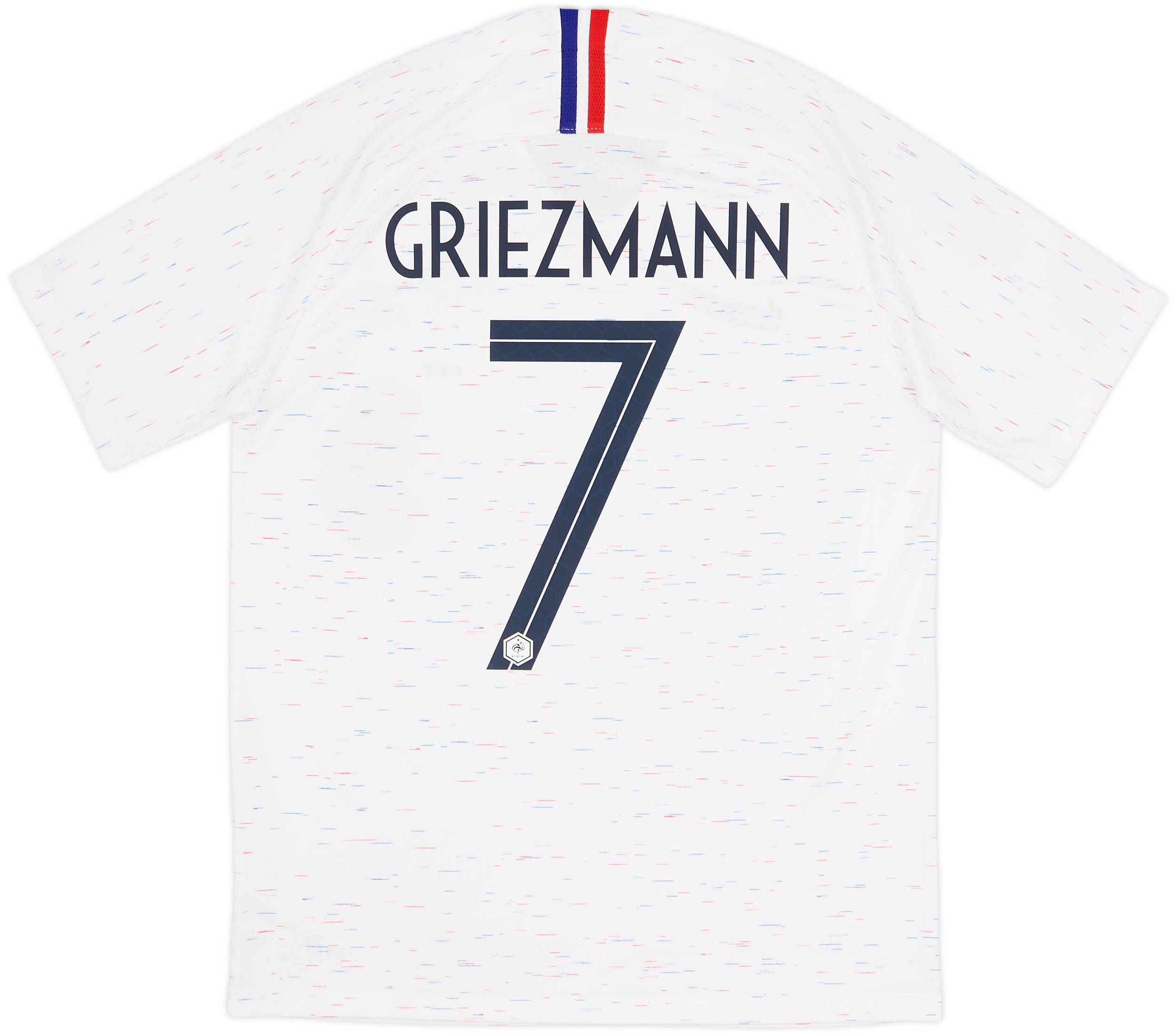 2018 France Away Shirt Griezmann #7 - 8/10 - (M)