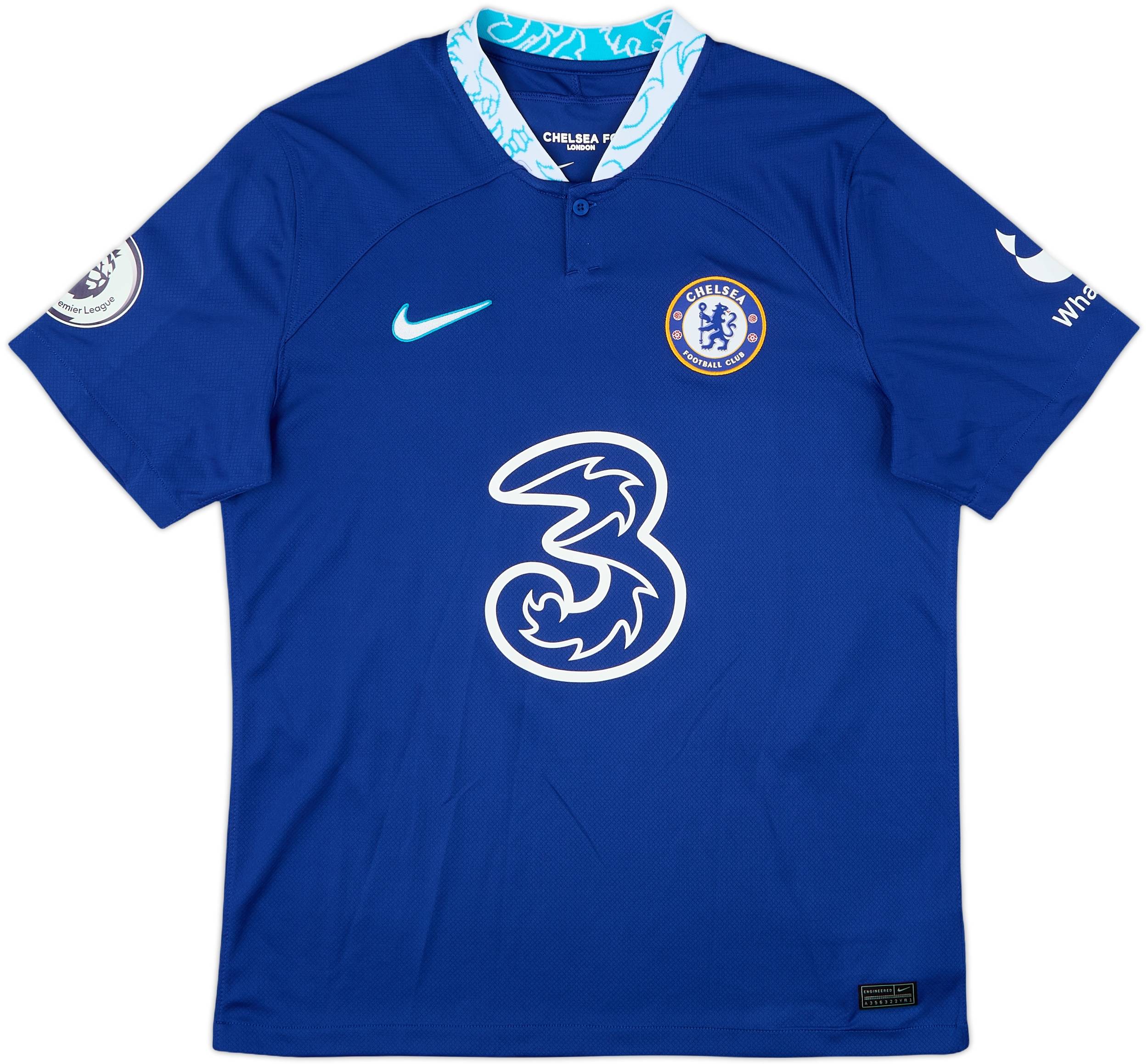 Chelsea 2022-23 Mount Tシャツ 2022-23 Chelsea Home Shirt Mount #19 - 10/10 - (M)