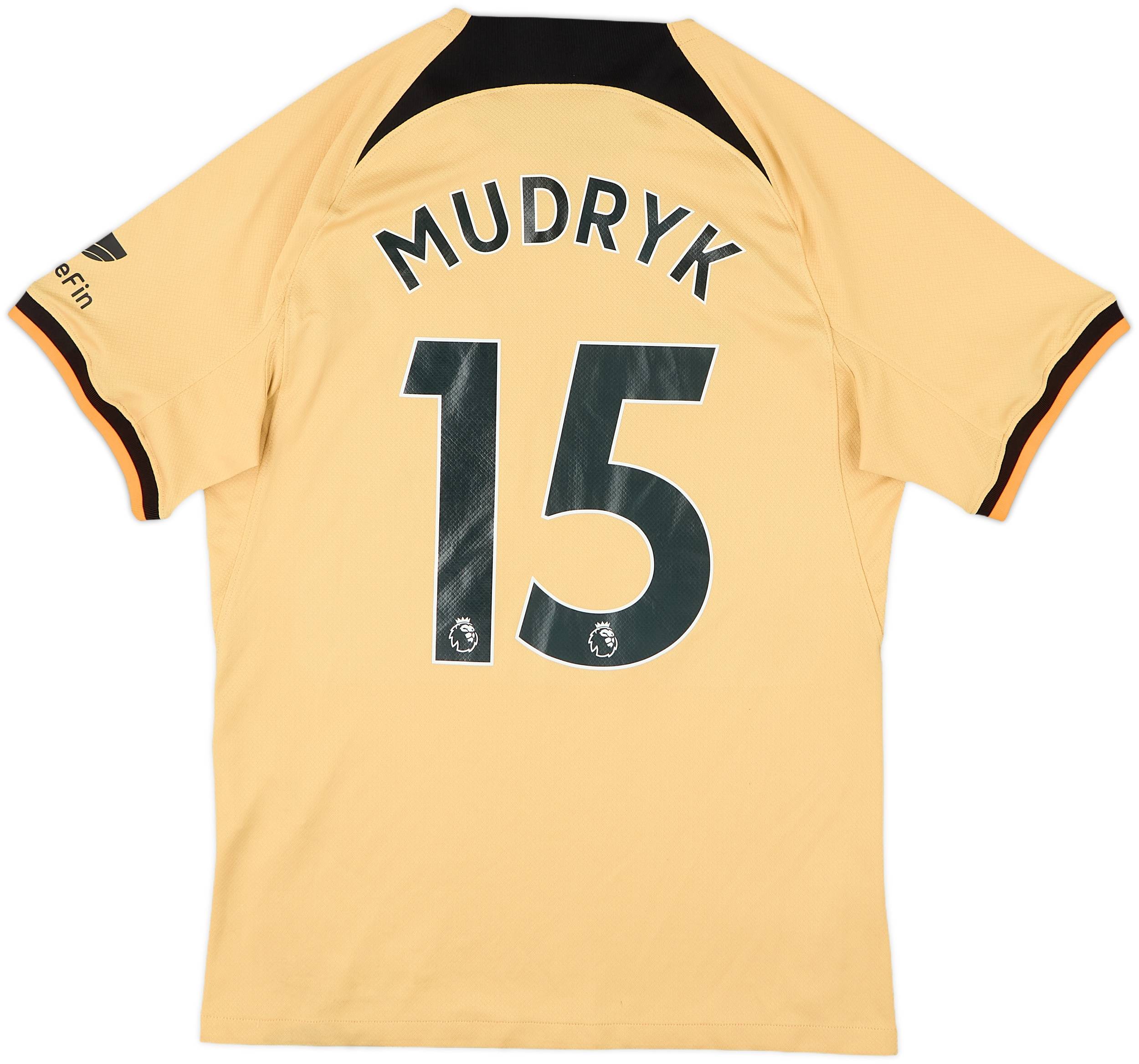 CHELSEA サードユニ ムドリク 2022-23 Chelsea Third Shirt Mudryk #15 - 9/10 - (S)