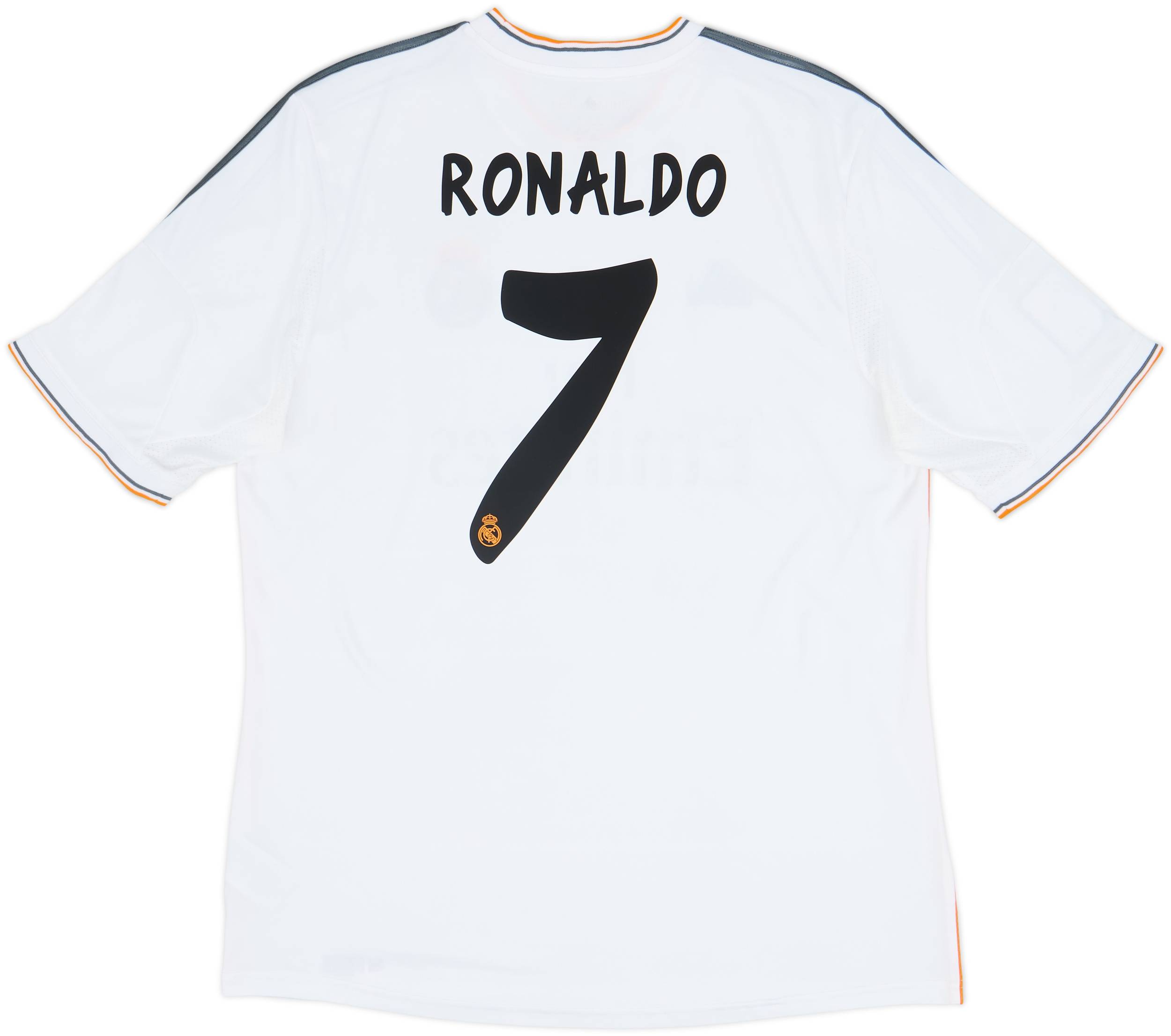 2013-14 Real Madrid Home Shirt Ronaldo #7 - 6/10 - (XL)