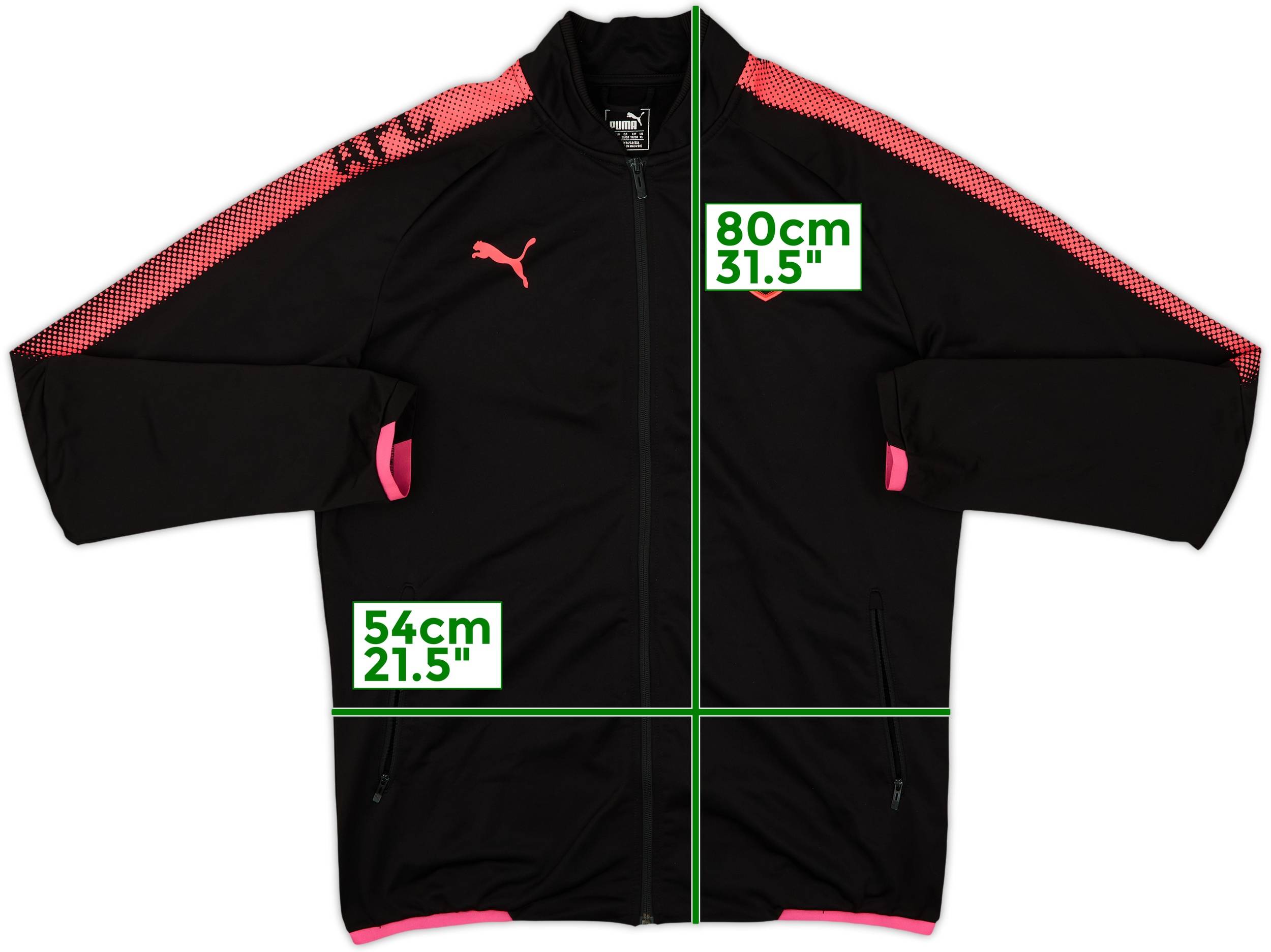 2017-18 Arsenal Puma Track Jacket - 7/10 - (XL)