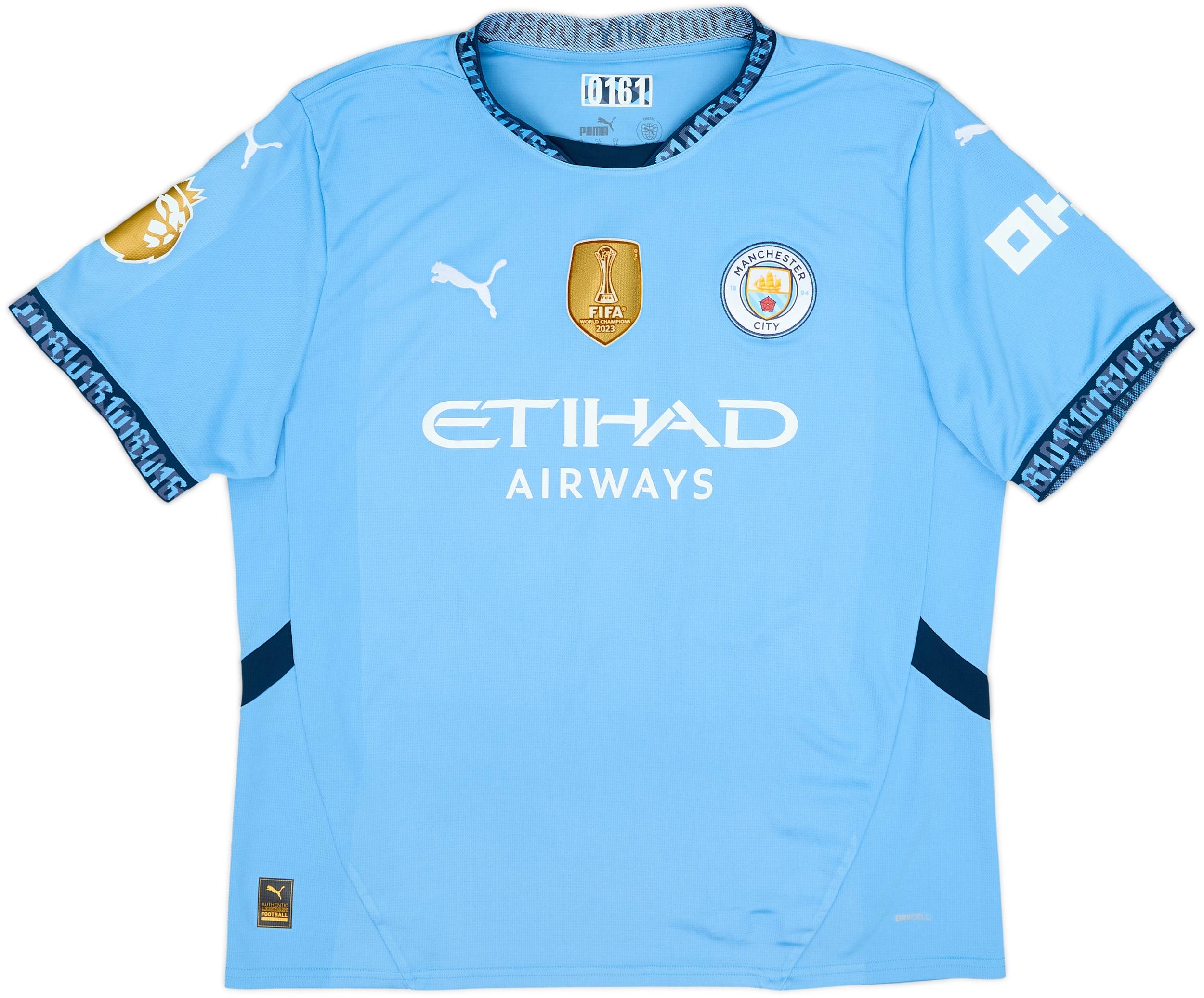 2024-25 Manchester City Home Shirt Grealish #10 - 10/10 - (XL)