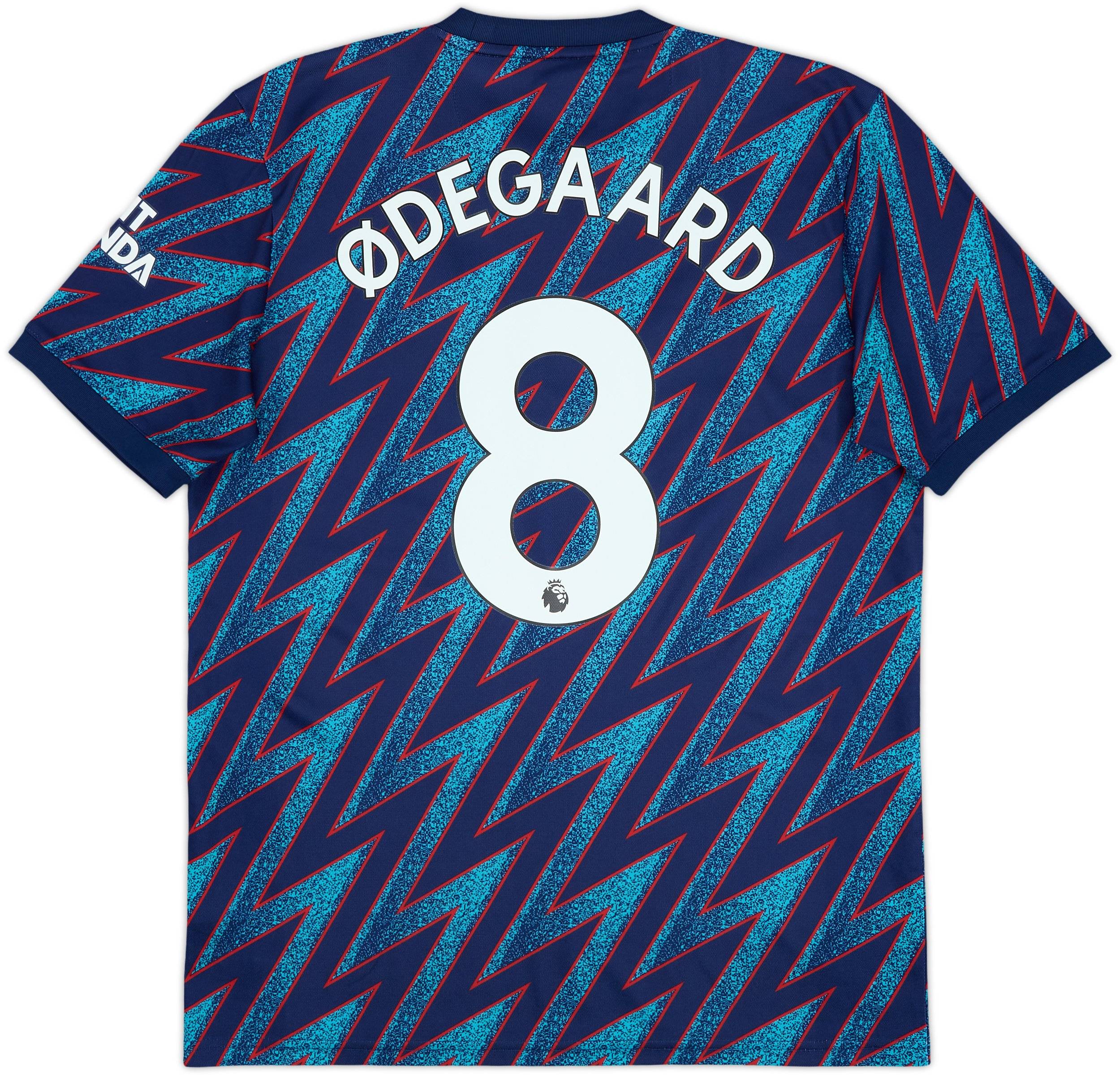 2021-22 Arsenal Third Shirt Odegaard #8 - 9/10 - (M)