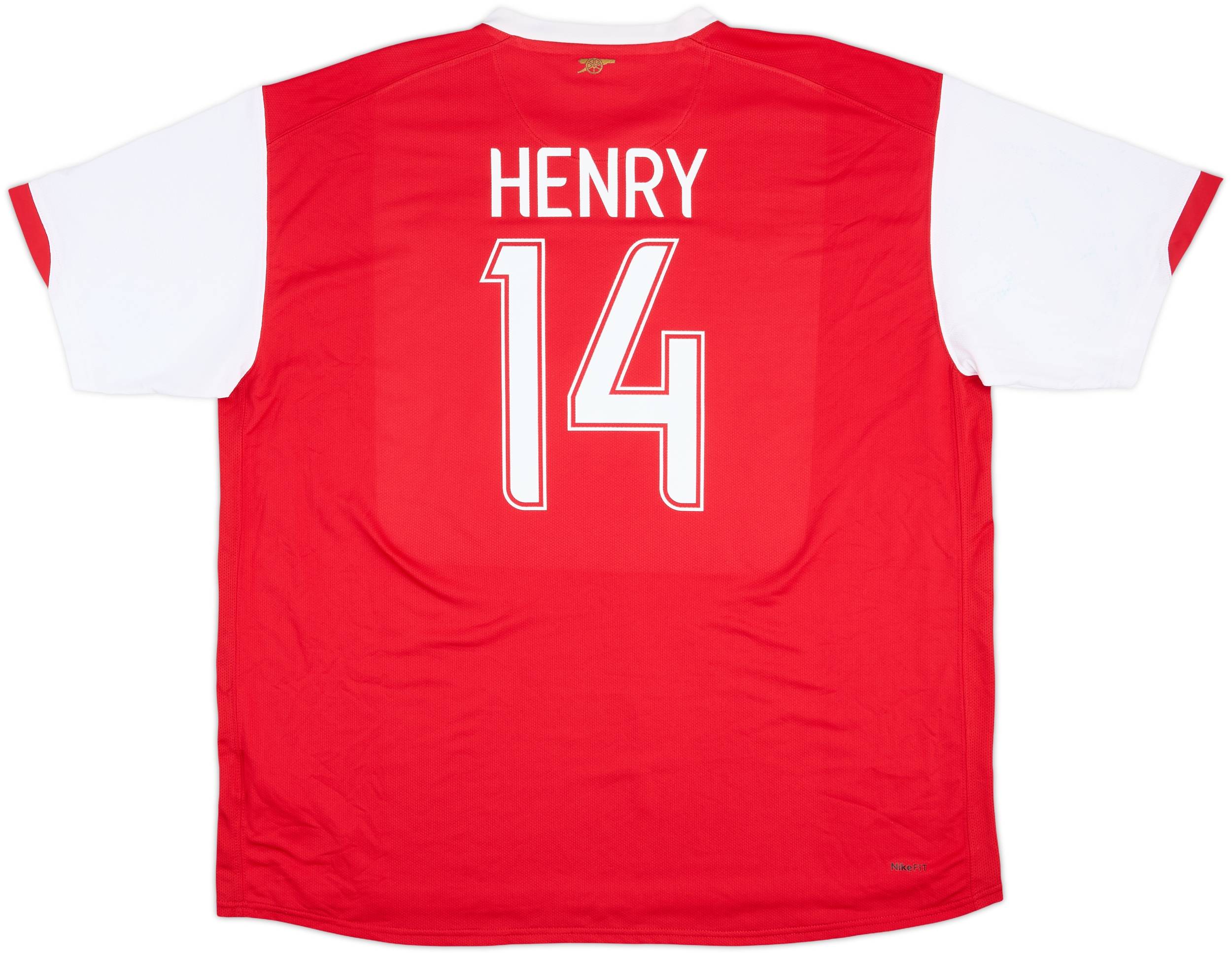 2006-08 Arsenal Home Shirt Henry #14 - 6/10 - (3XL)