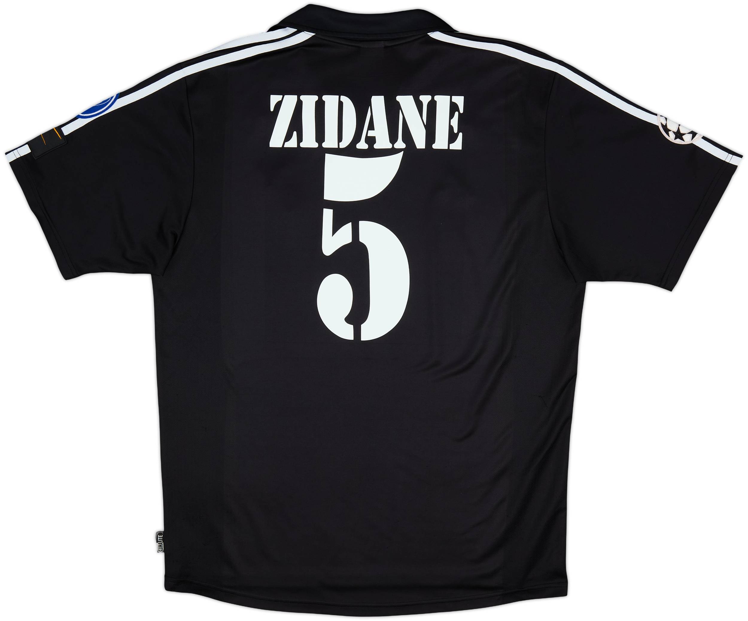 2001 Real Madrid Away Shirt Zidane #5 - 8/10 - (L)