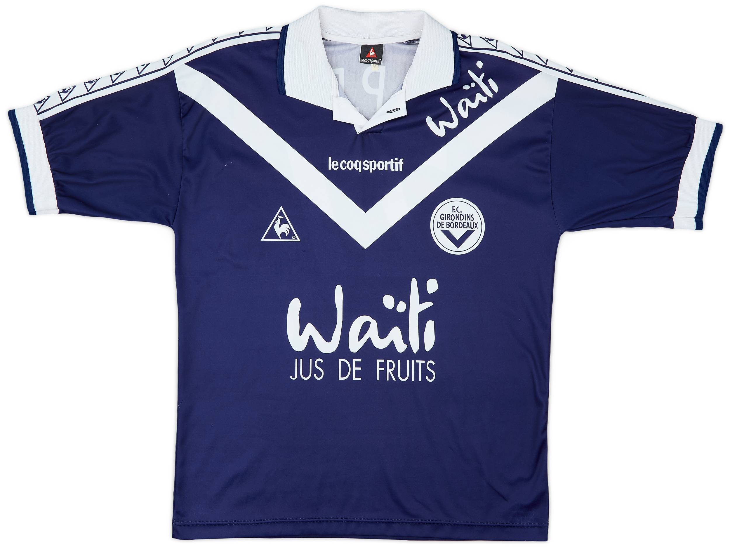 1996-97 Bordeaux Home Shirt J.P.P. #27 - 7/10 - (L)