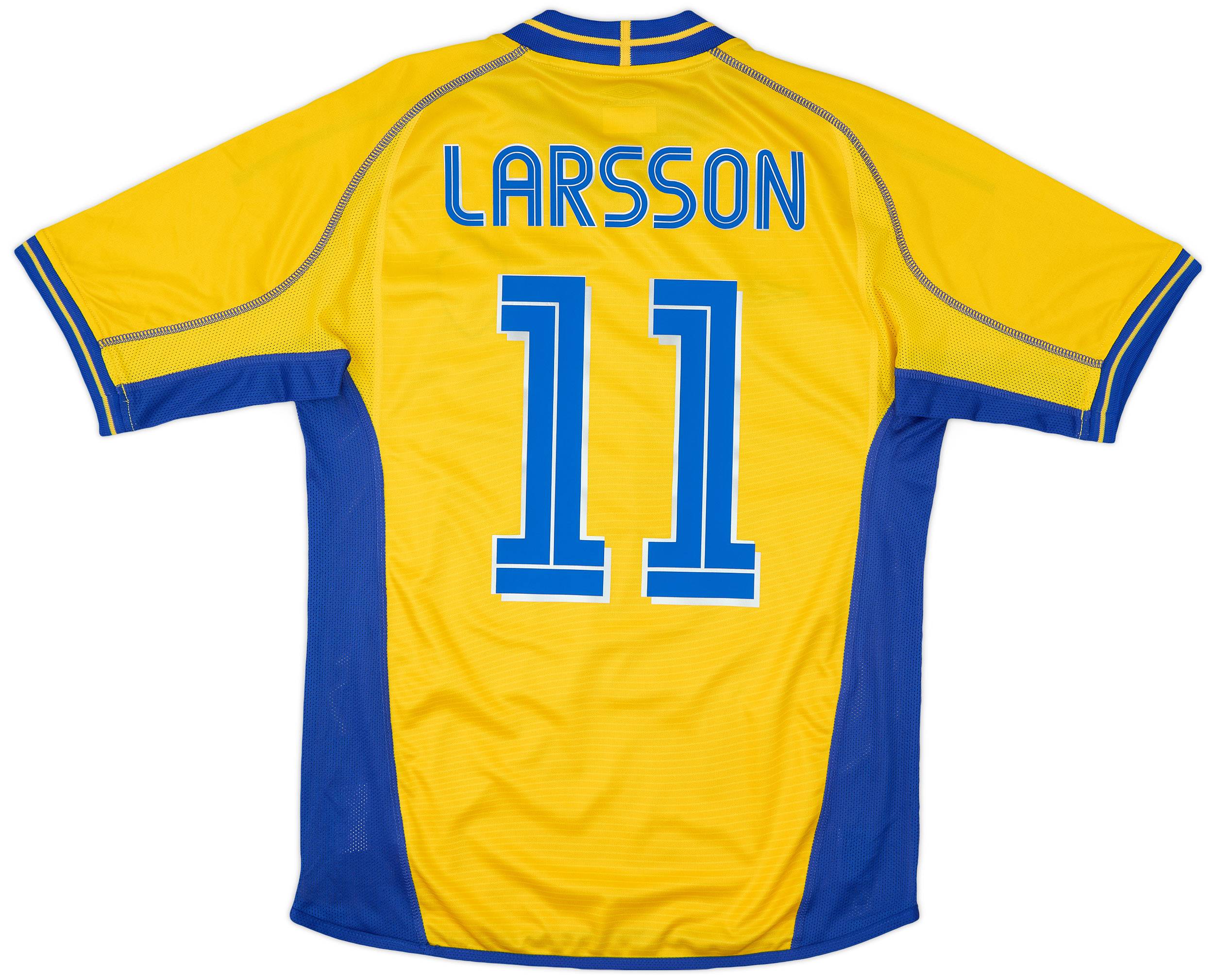 2003-04 Sweden Home Shirt Larsson #11 - 8/10 - (S)