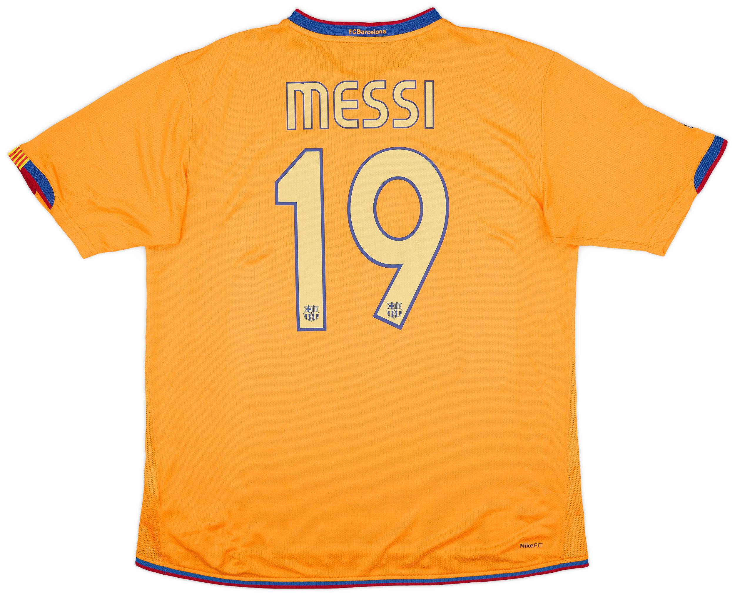 2006-08 Barcelona Away Shirt Messi #19 - 9/10 - (XL)