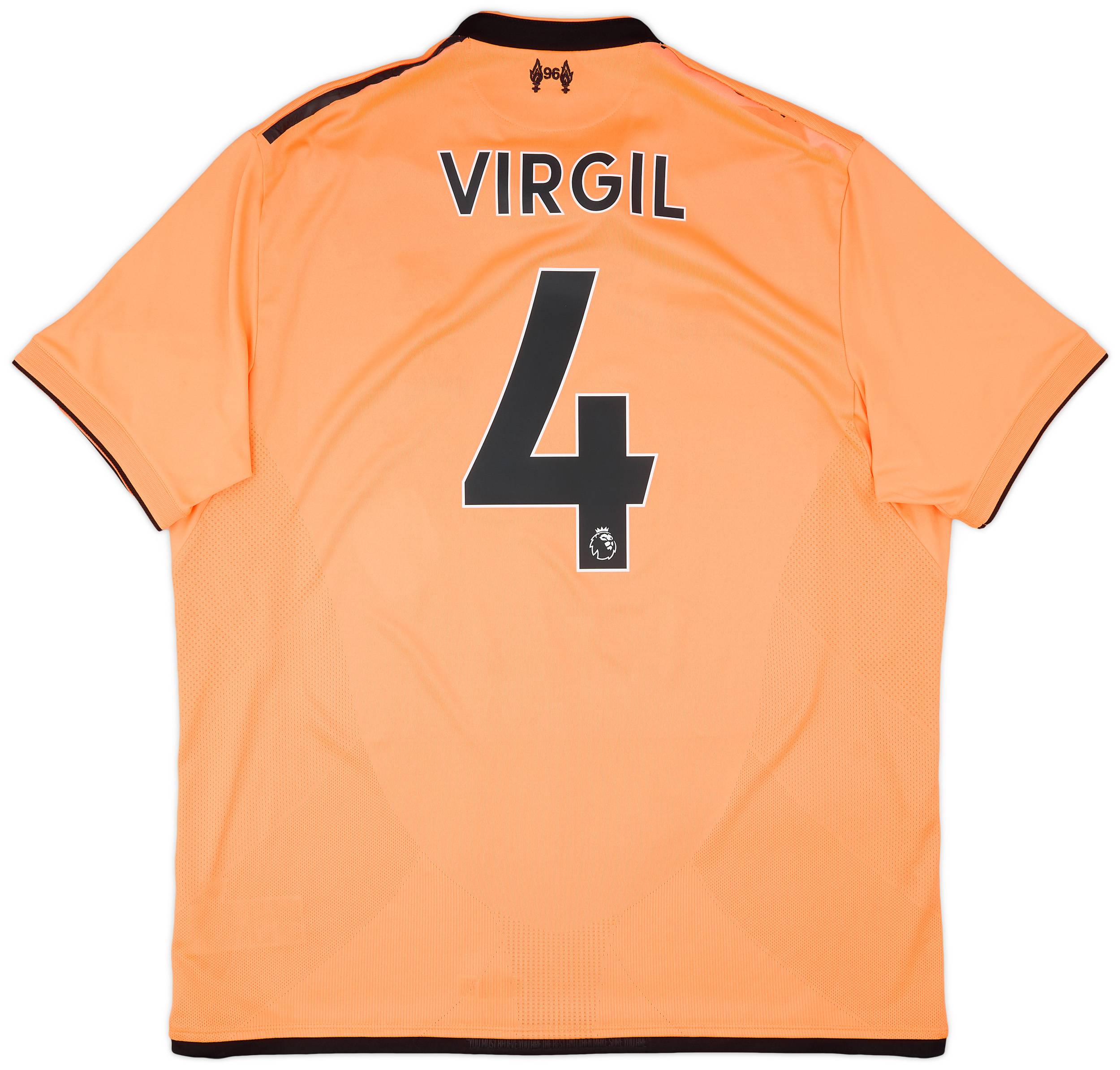 2017-18 Liverpool 125 Years Third Shirt Virgil #4 - 5/10 - (XL)