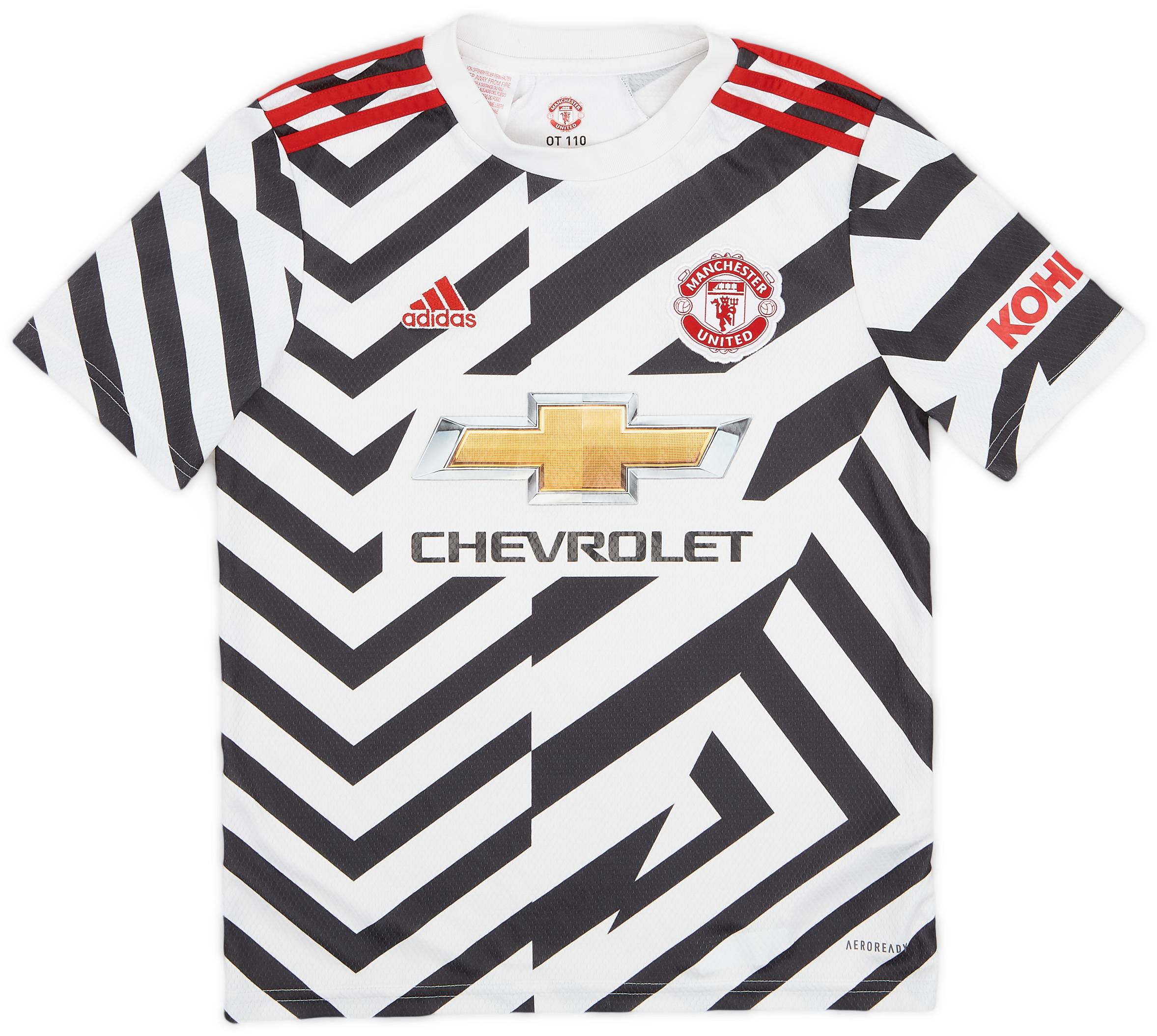 2020-21 Manchester United Third Shirt - 5/10 - (M.Boys)