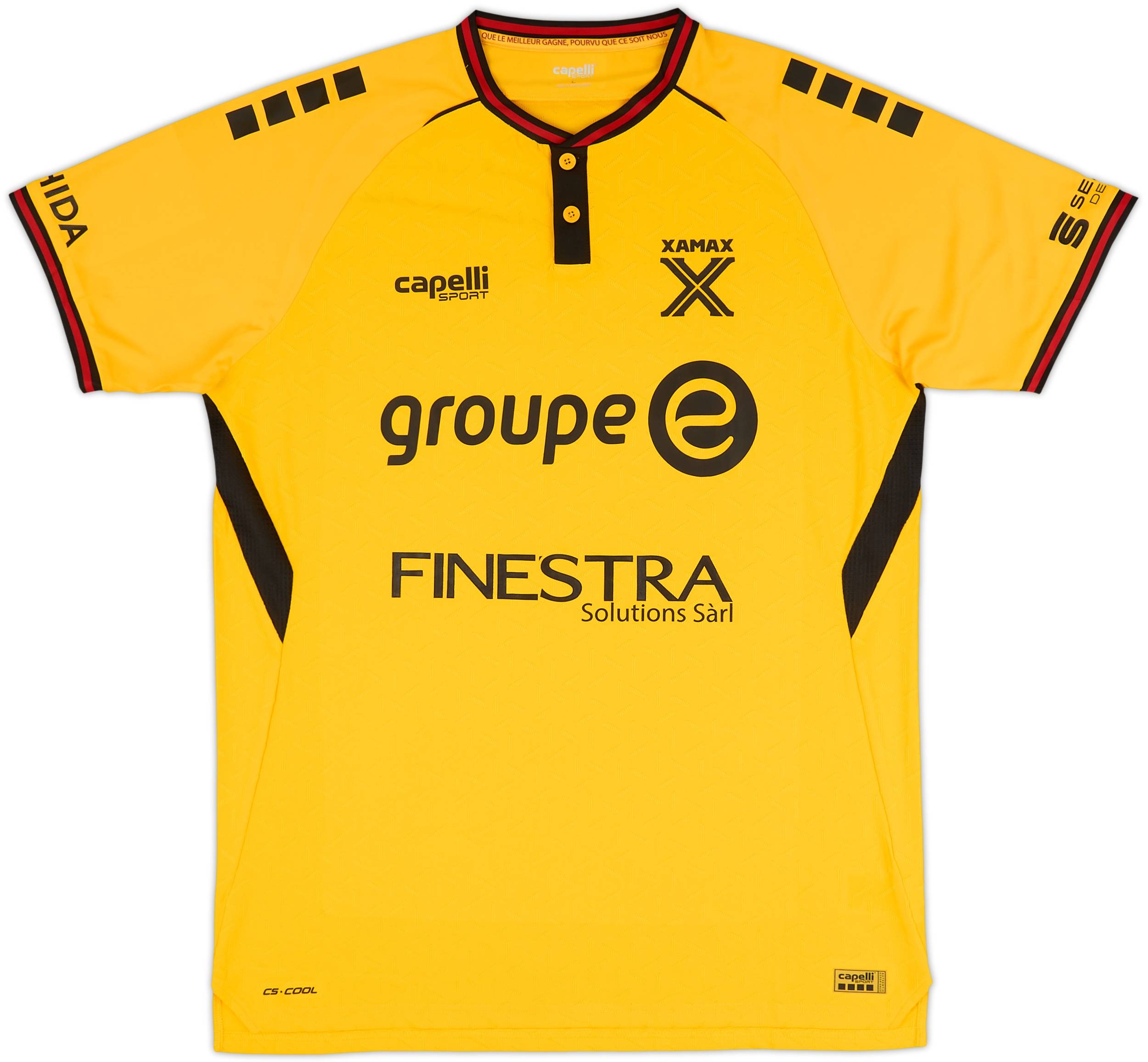 02(H) クルゼイロ　#10 アレックス　ユニフォーム　半袖　デッドストック 2025-26 Neuchatel Xamax Away Shirt - As New - (L)