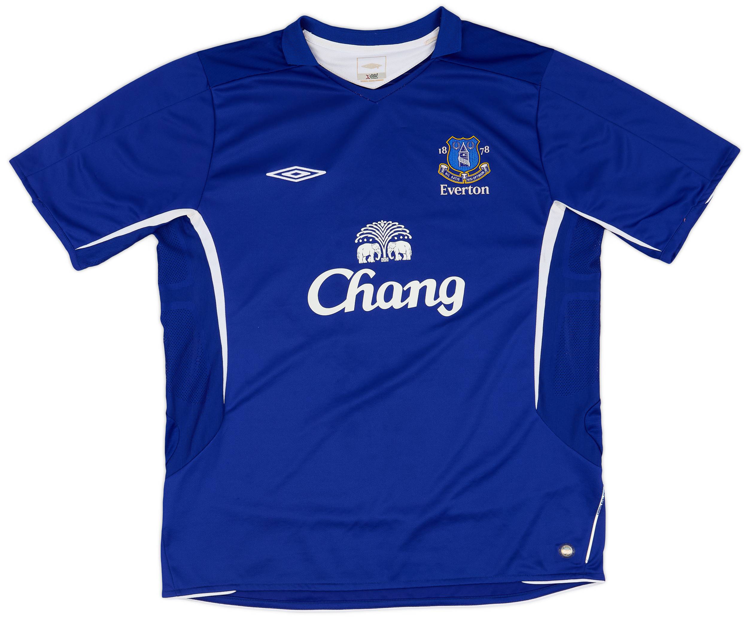 2005-06 Everton Home Shirt - 9/10 - (XL)