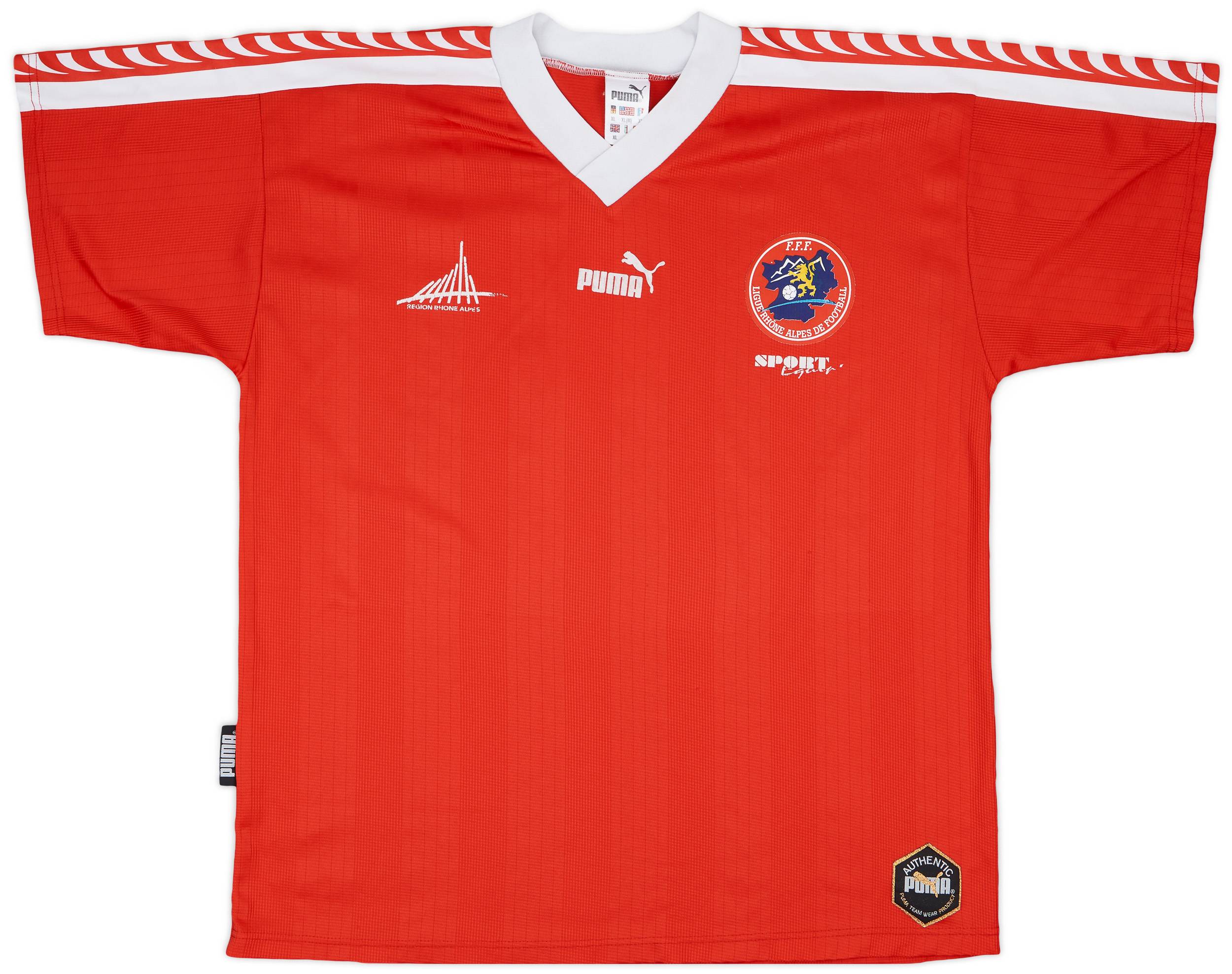 1996 Ligue Rhone Alpes De Football F.F.F. Shirt #4