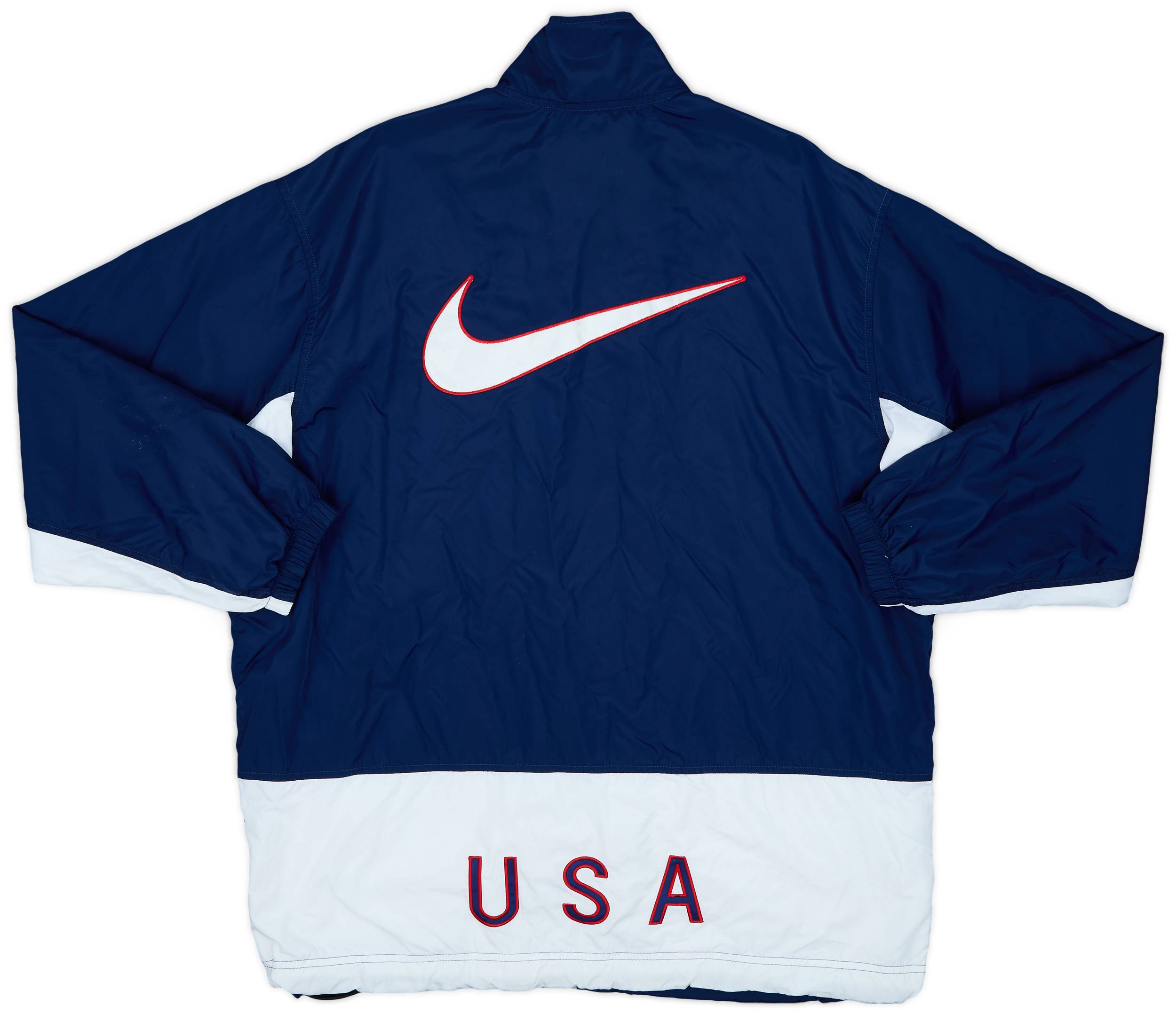 90s NIKE USA アメリカ代表　サッカー　ジャージ　トラックジャケット 1996-98 USA Nike Track Jacket - 7/10 - (L)