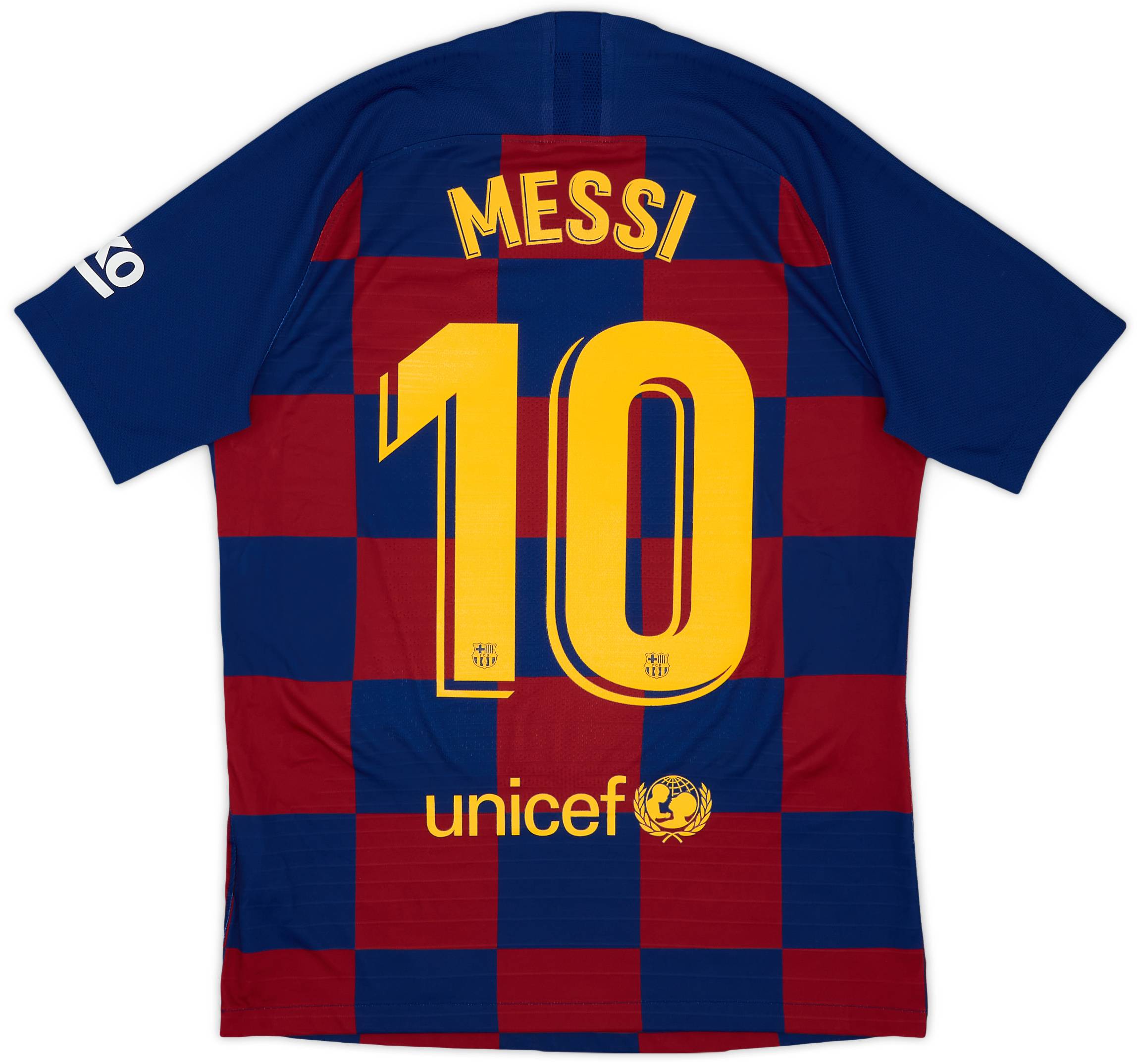 2019-20 Barcelona Authentic Home Shirt Messi #10 - 7/10 - (M)
