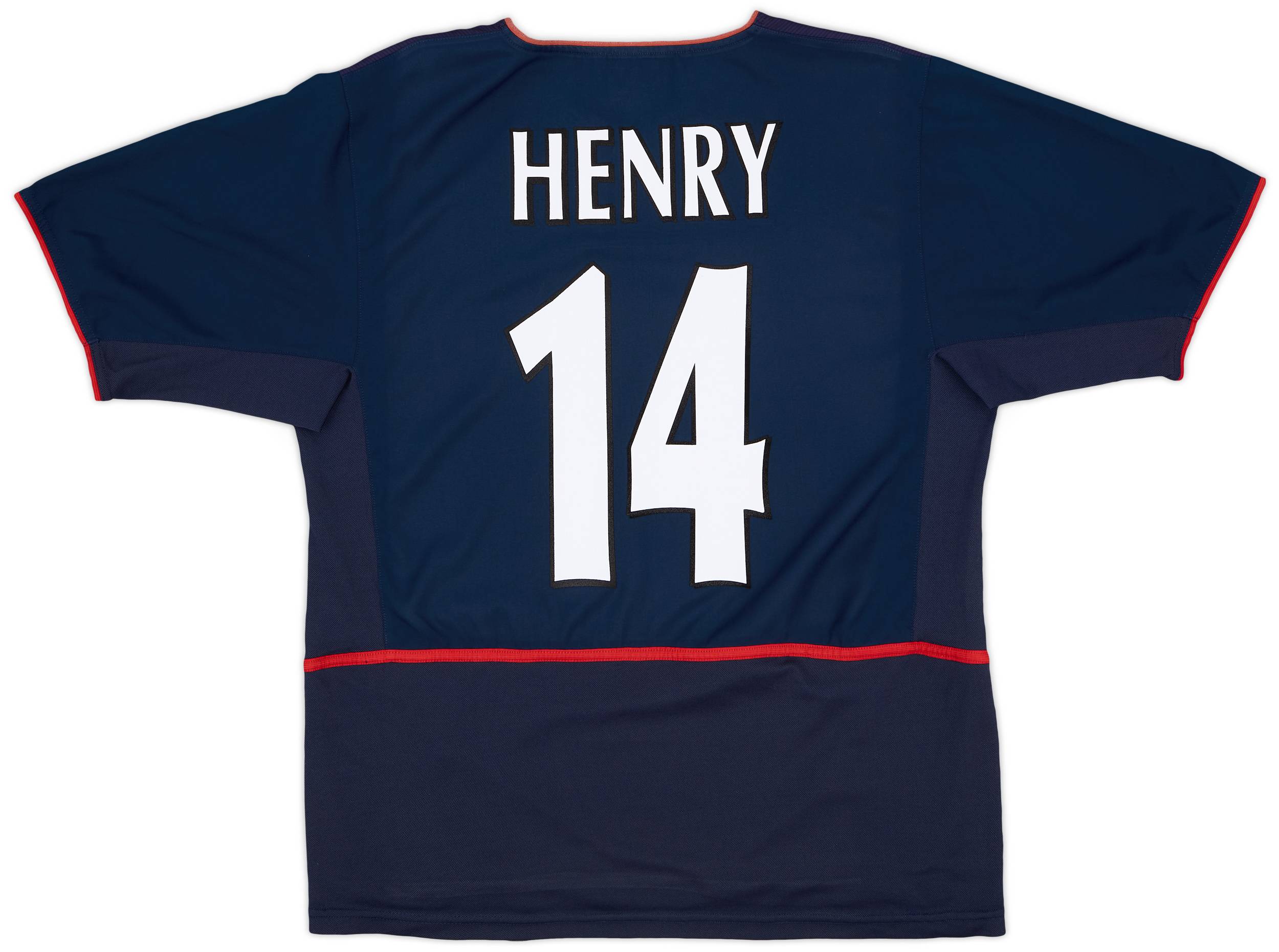 2002-04 Arsenal Away Shirt Henry #14 - 7/10 - (L)
