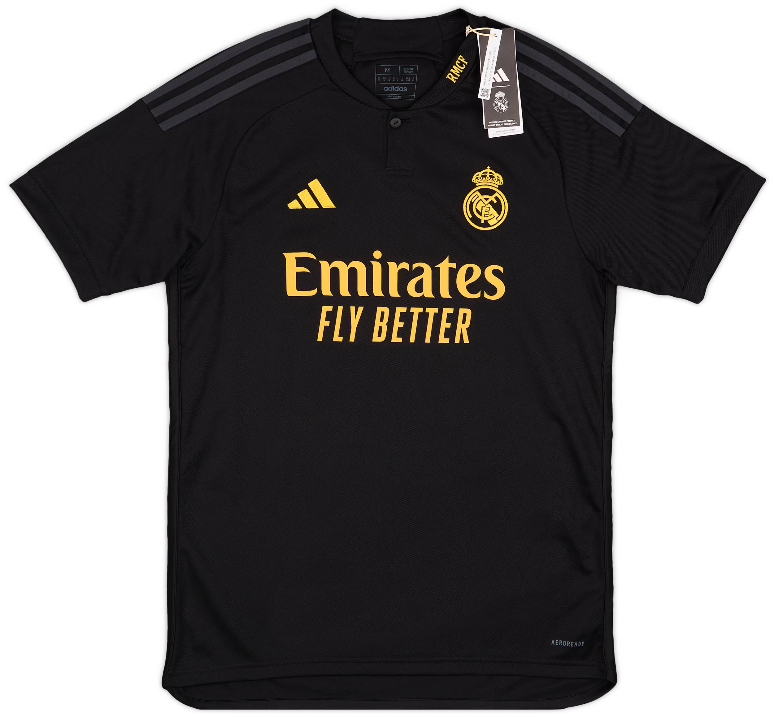 レアル・マドリード VALVERDE 15 シャツ 2023-24 Real Madrid Authentic Home CL Shirt Valverde #15 (3XL)